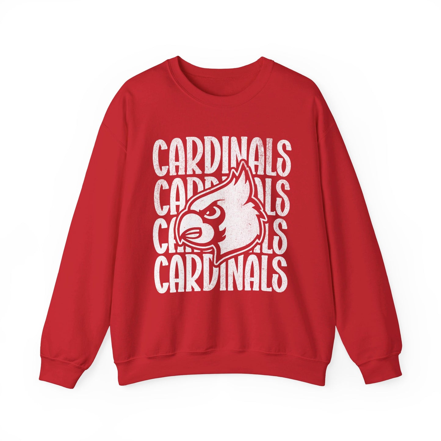 Vintage Cardinals 4 - Unisex Heavy Blend™ Crewneck Sweatshirt