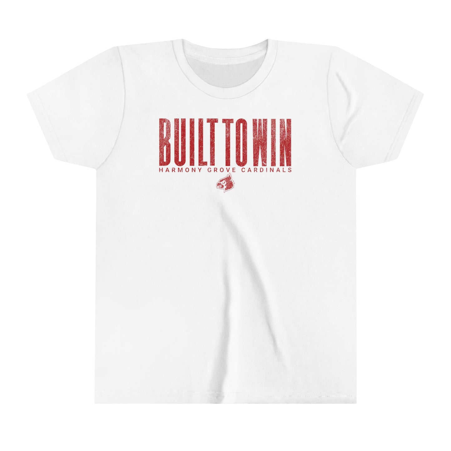 Vintage Built to Win - Bella + Canvas Youth Tee