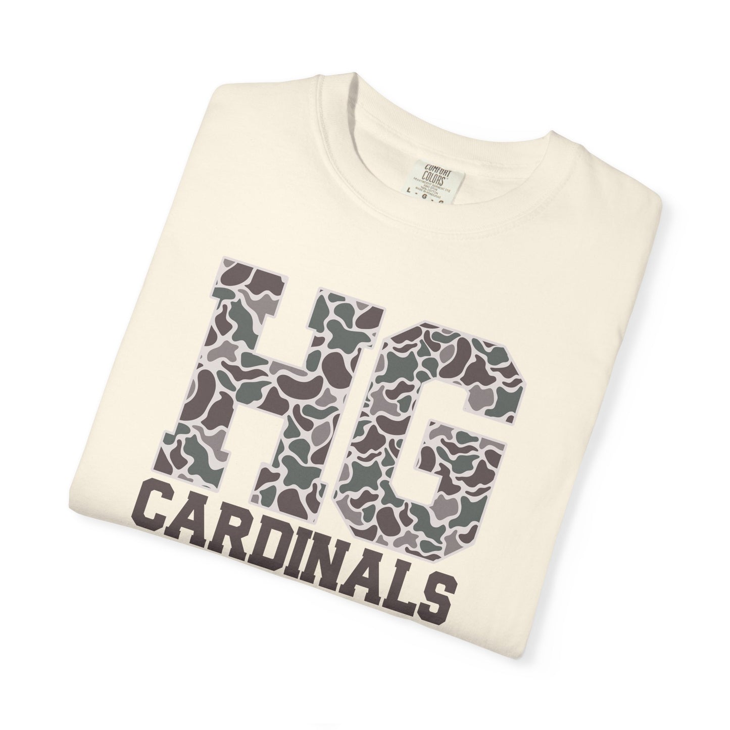 Old School Camo HG Cardinals - Comfort Colors T Shirt