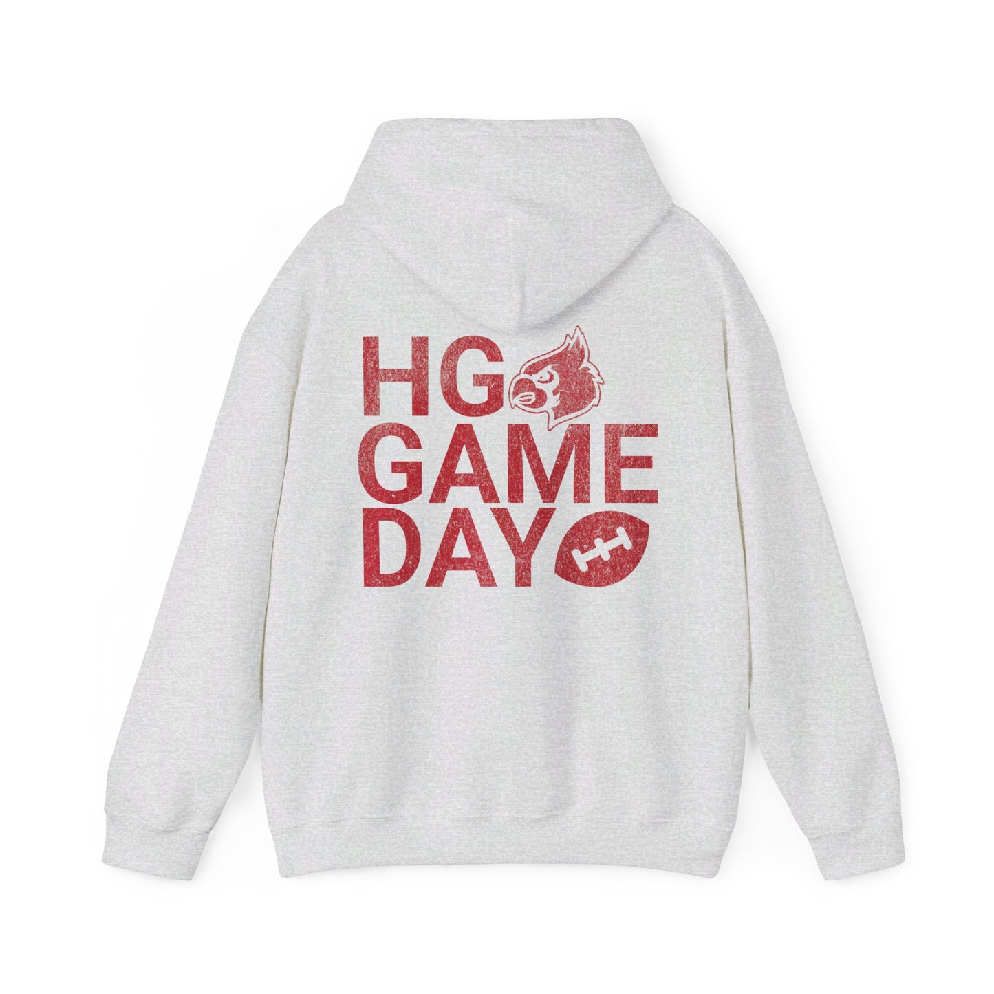 Vintage HG Game Day Football - Unisex Heavy Blend™ Hooded Sweatshirt