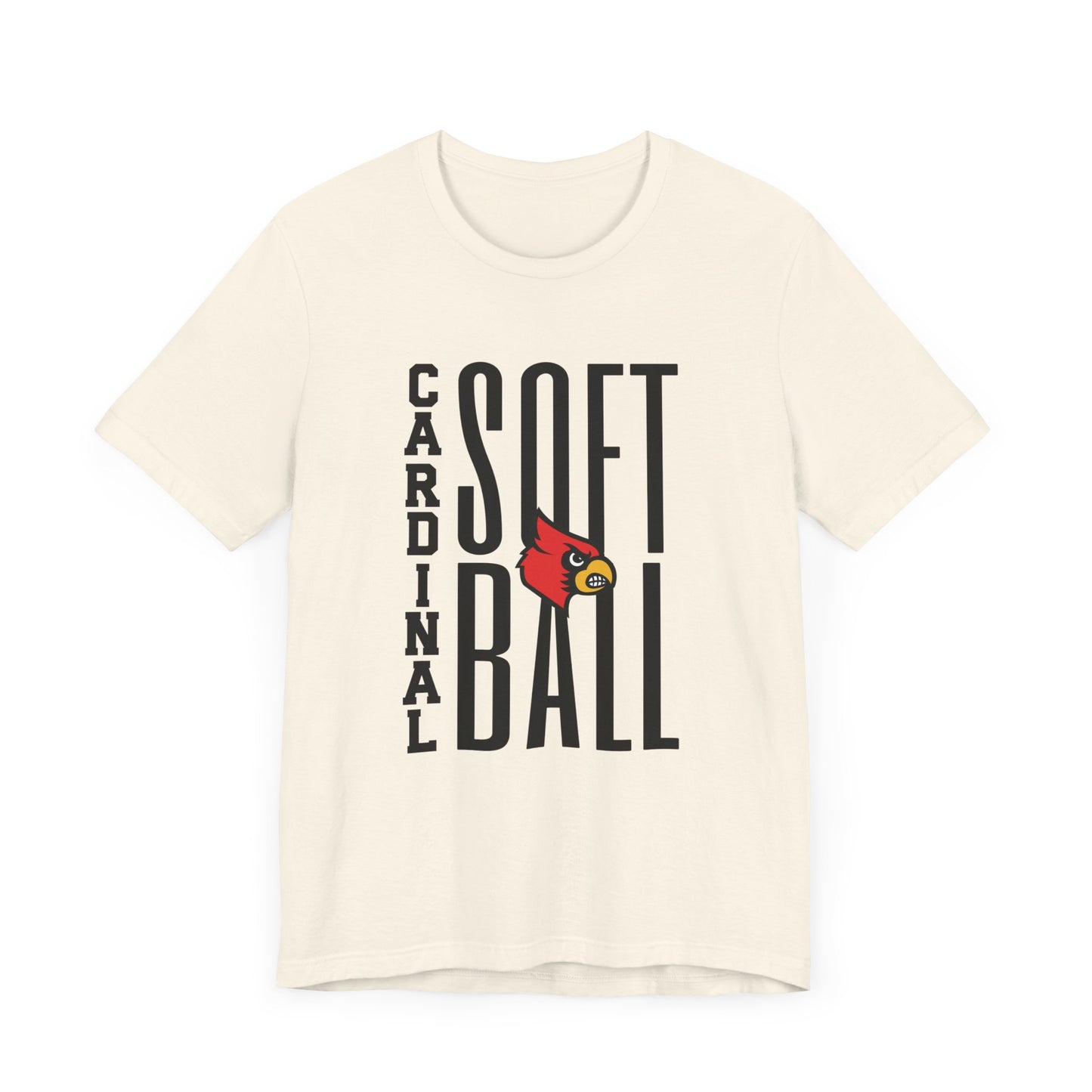 Cardinal Softball - Bella + Canvas Short Sleeve Tee