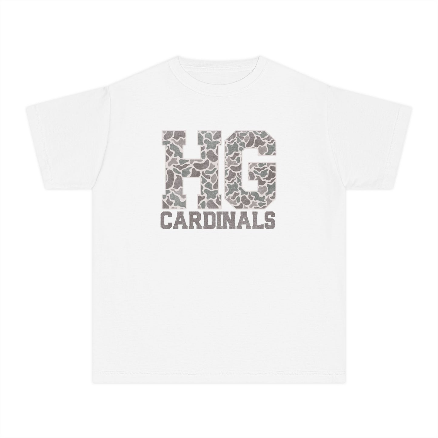 Old School Camo HG Cardinals - Comfort Colors Tshirt