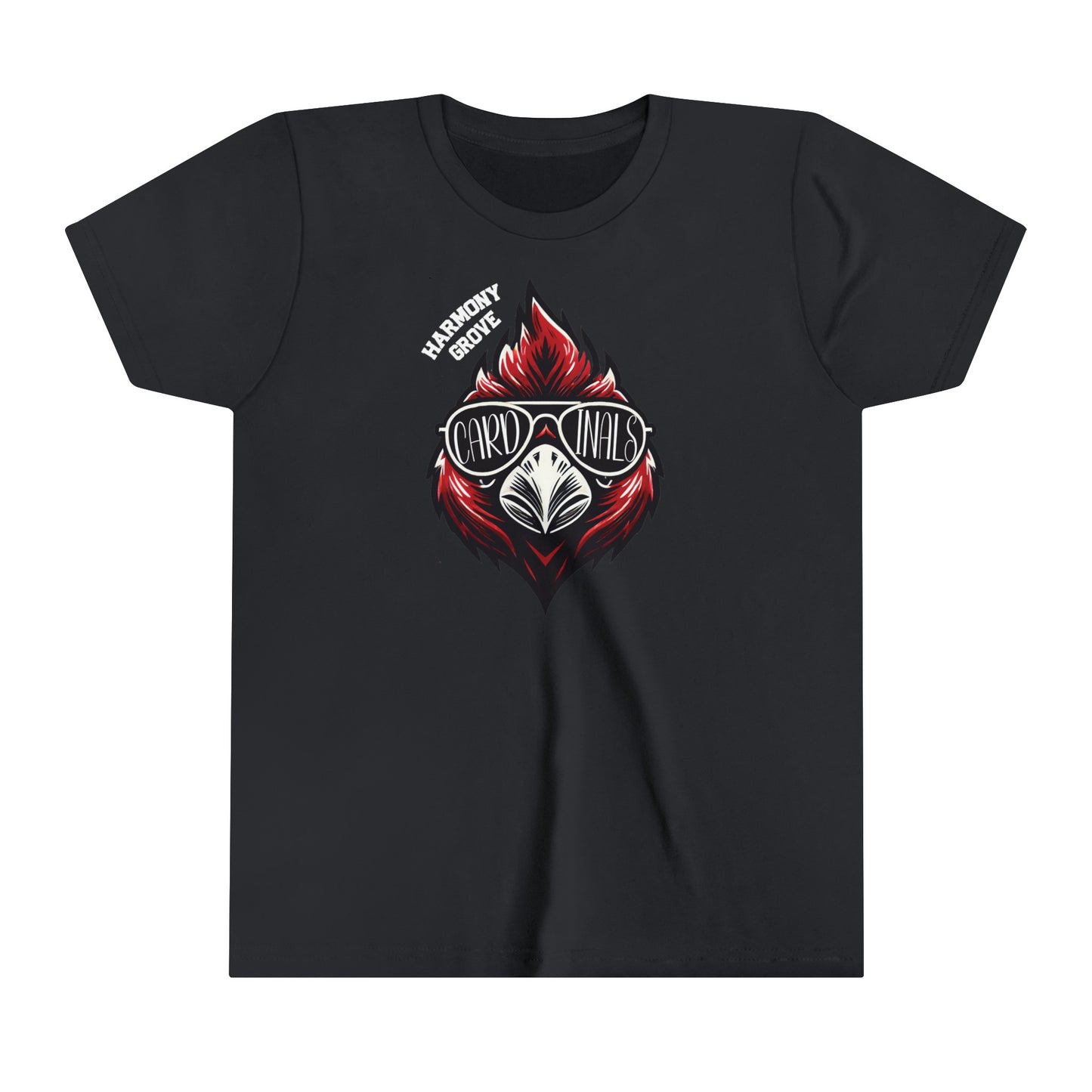 Harmony Grove Cardinals Sunglasses - Bella + Canvas Youth Tee