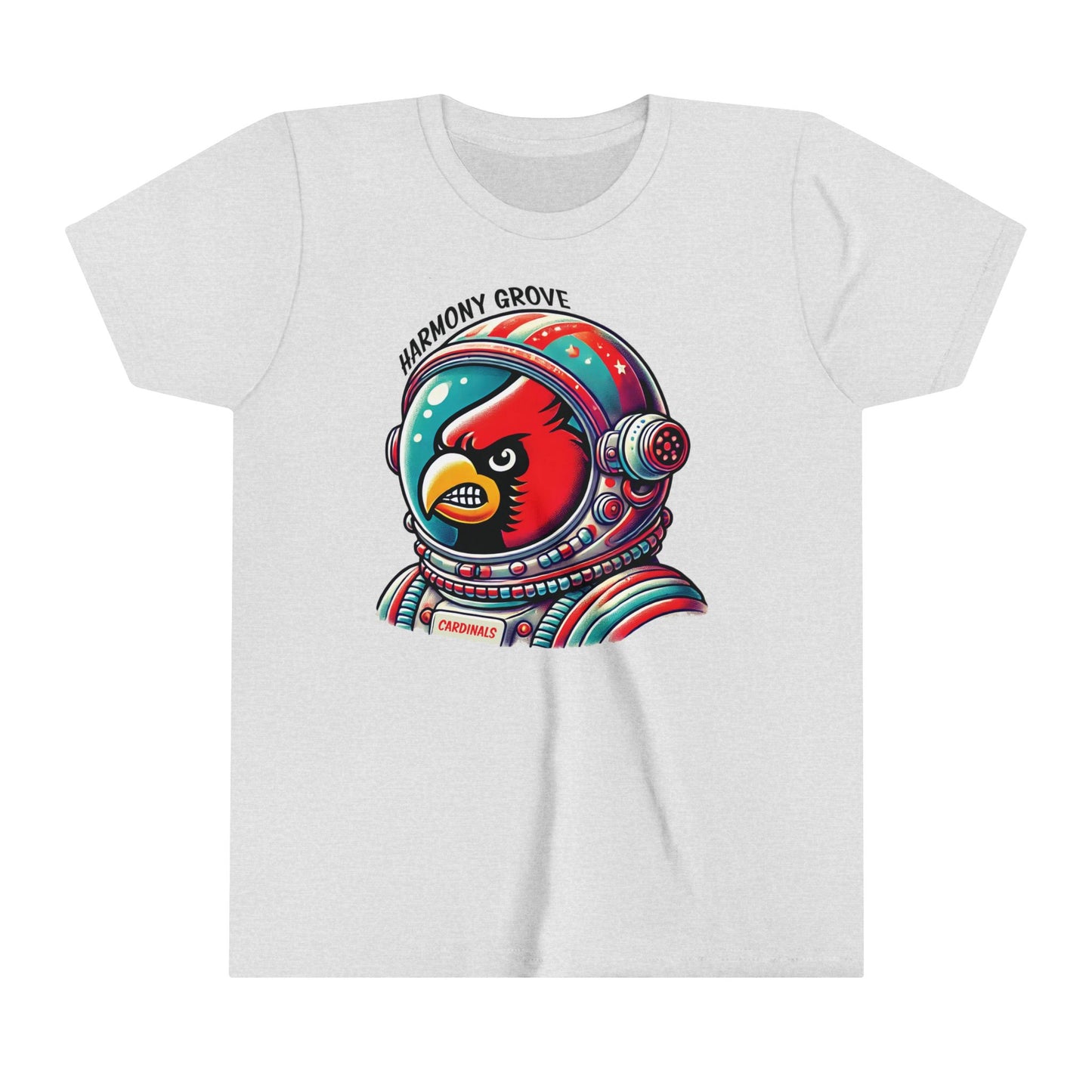 Astronaut Harmony Grove Cardinal - Bella + Canvas Youth Tee