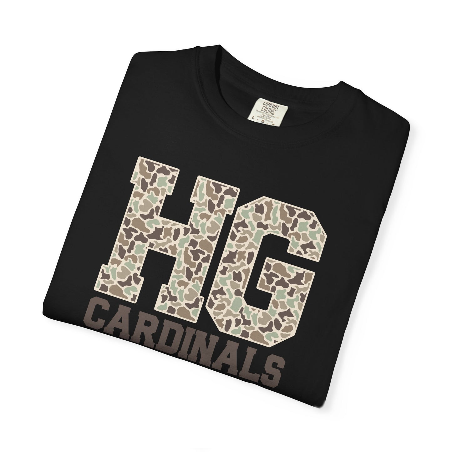 Old School Camo HG Cardinals - Comfort Colors T Shirt