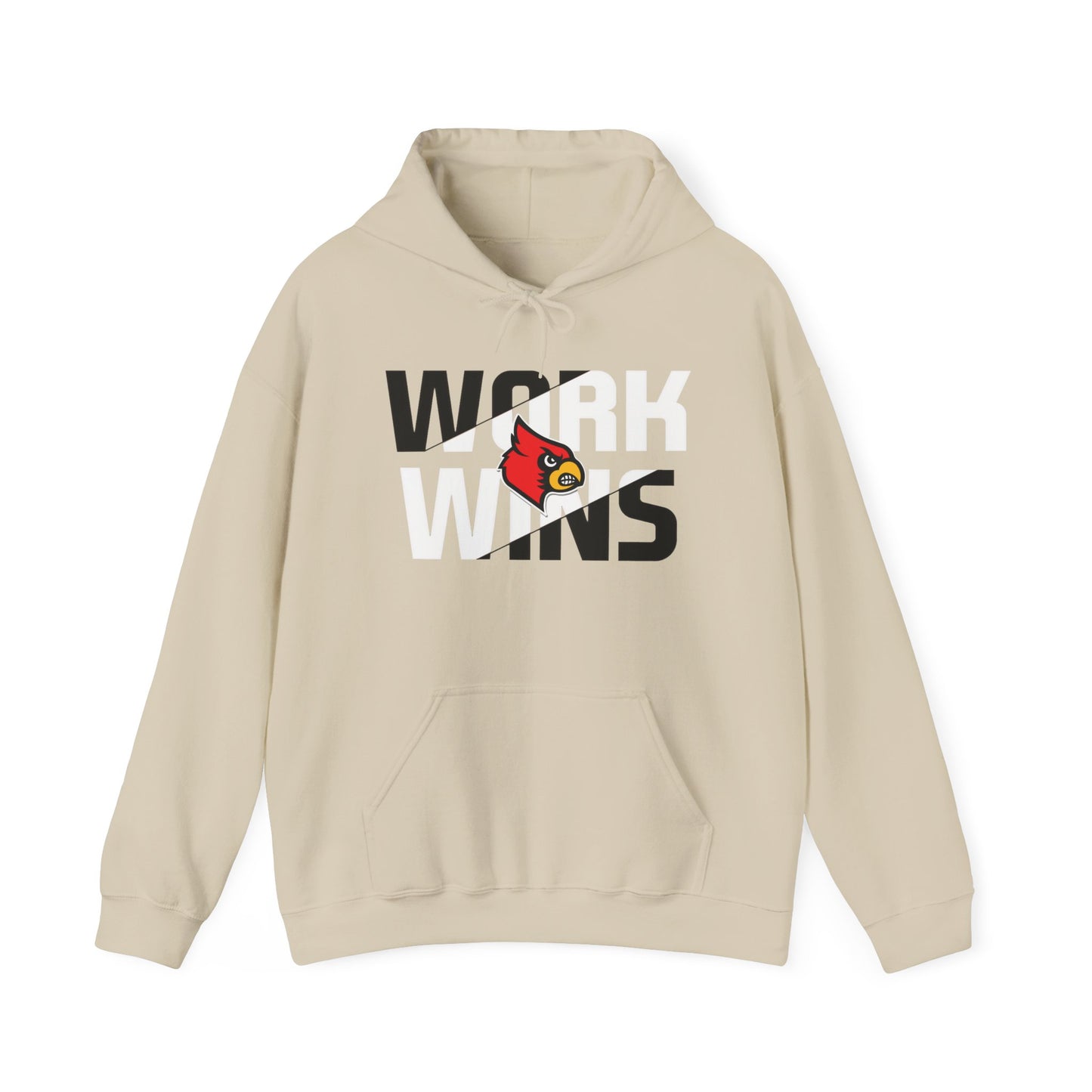 Work Wins - Unisex Heavy Blend™ Hooded Sweatshirt
