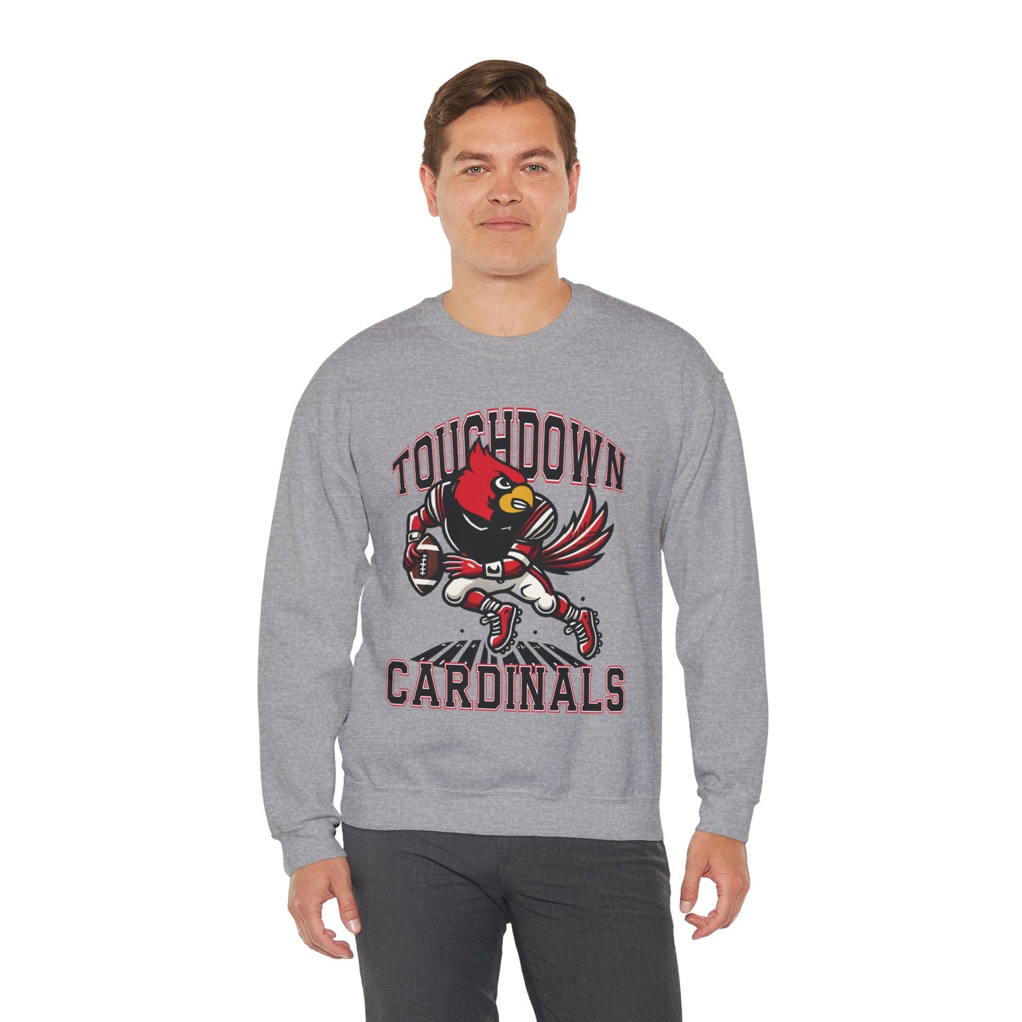 Touchdown Cardinals - Unisex Heavy Blend™ Crewneck Sweatshirt