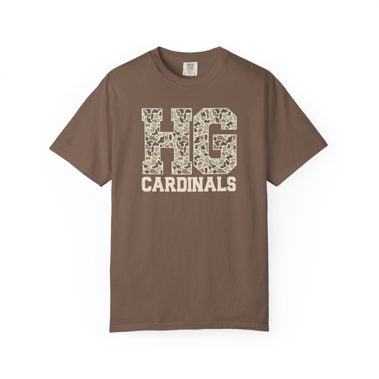 Old School Camo HG Cardinals - Comfort Colors T Shirt