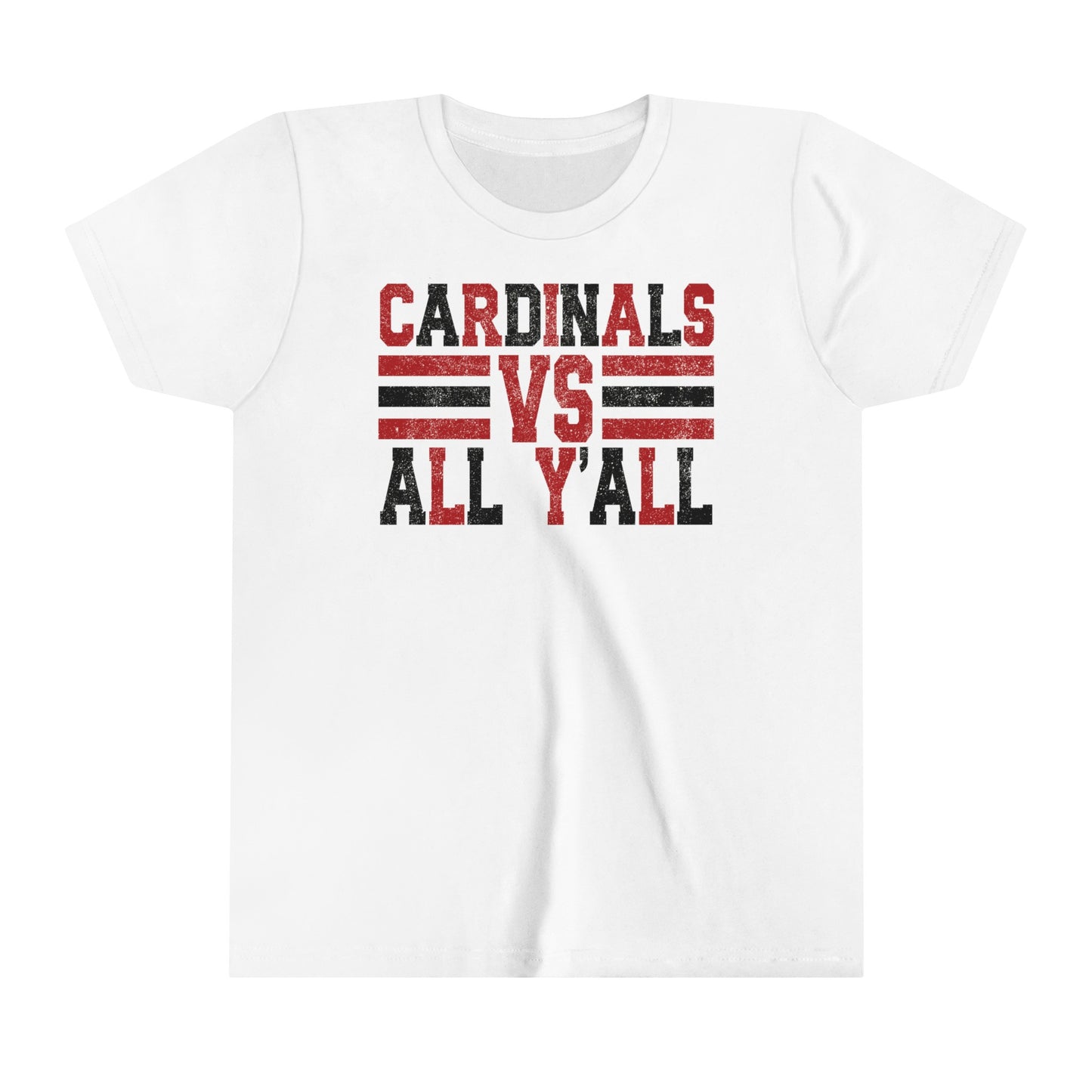 Cardinals VS All Y'all - Bella + Canvas Youth Tee