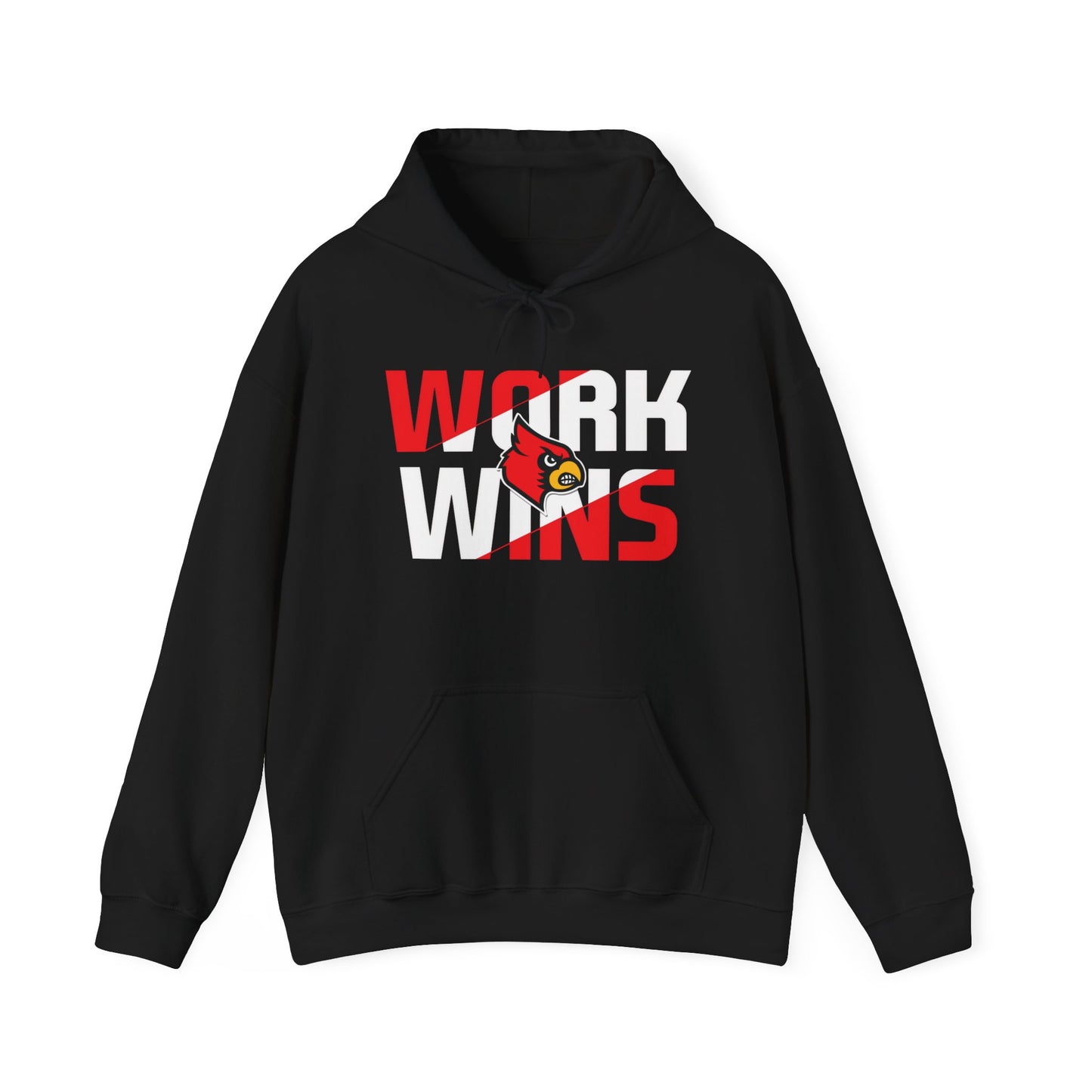 Work Wins - Unisex Heavy Blend™ Hooded Sweatshirt