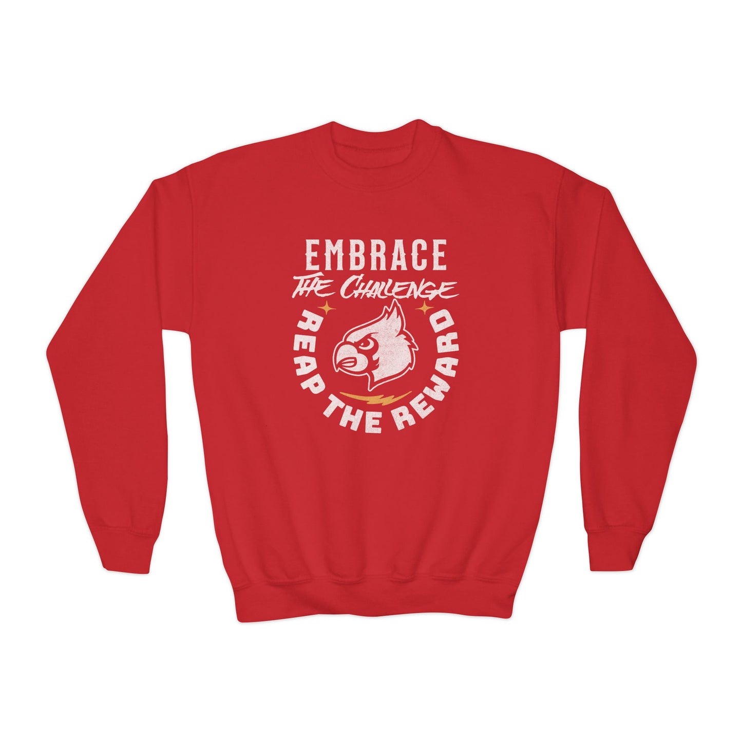 Embrace the Challenge - Youth Crew Sweatshirt