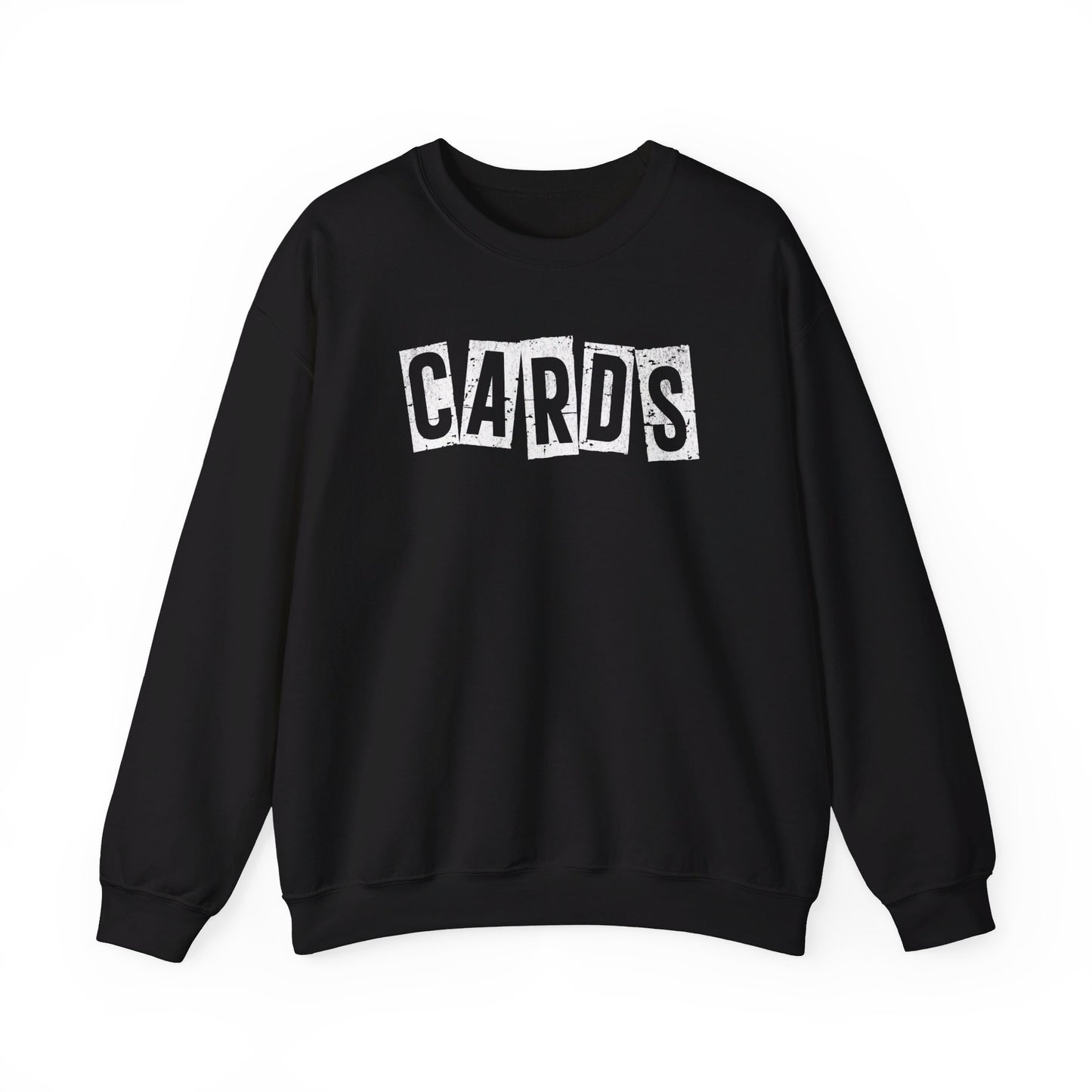 Vintage CARDS Block - Unisex Heavy Blend™ Crewneck Sweatshirt
