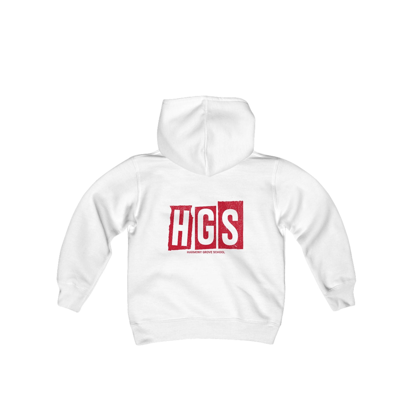 Vintage Cardinal + HGS - Youth Heavy Blend Hooded Sweatshirt