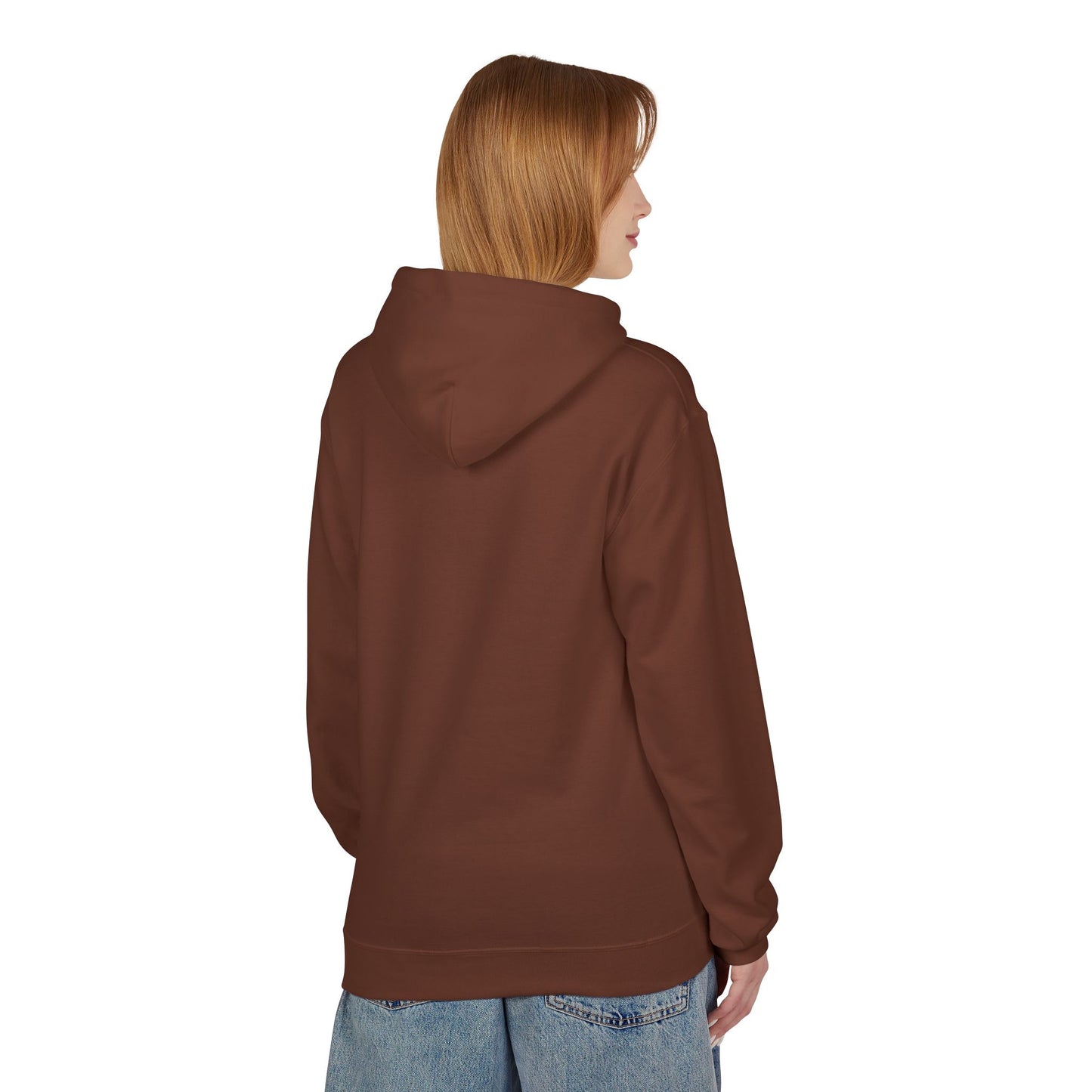 Old School Camo Cardinal Football - Midweight Softstyle Fleece Hoodie