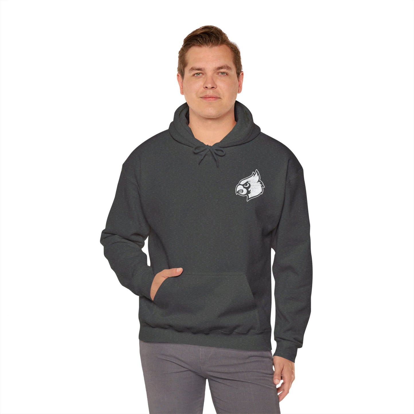 Vintage HG Game Day Football - Unisex Heavy Blend™ Hooded Sweatshirt