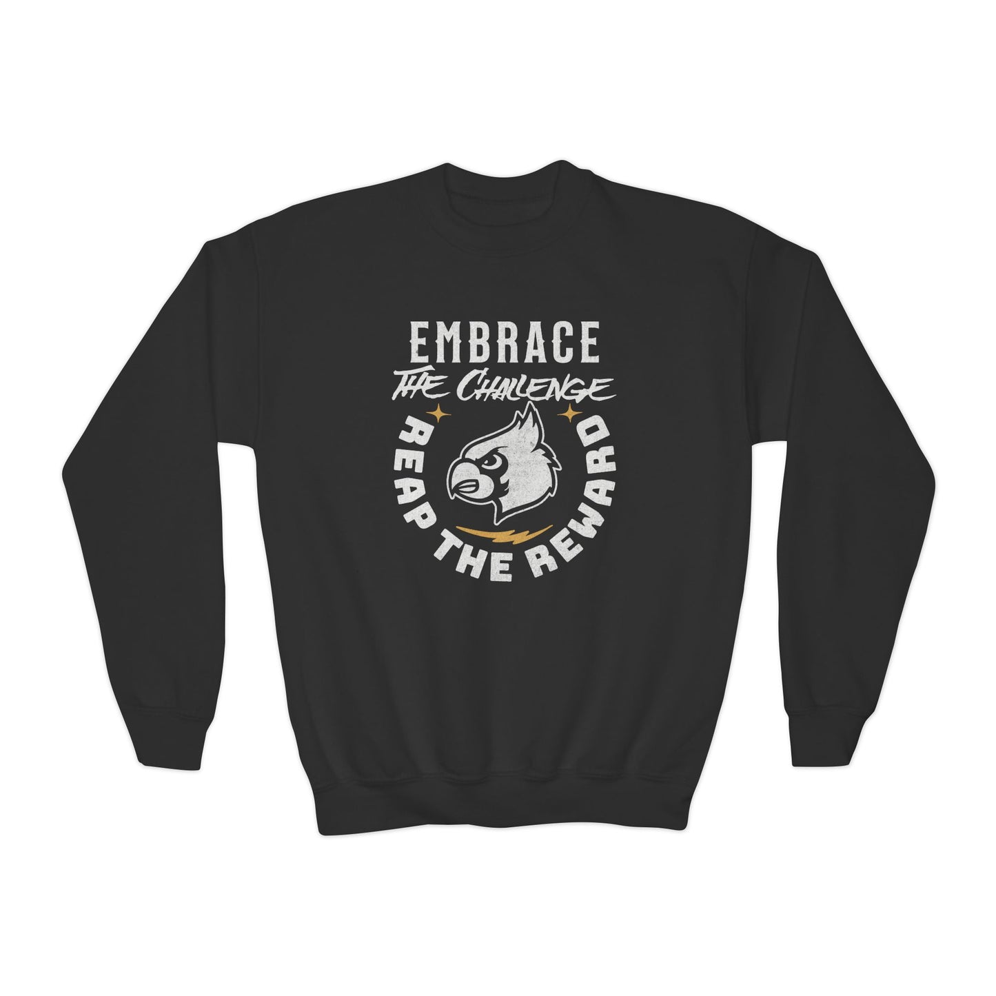 Embrace the Challenge - Youth Crew Sweatshirt