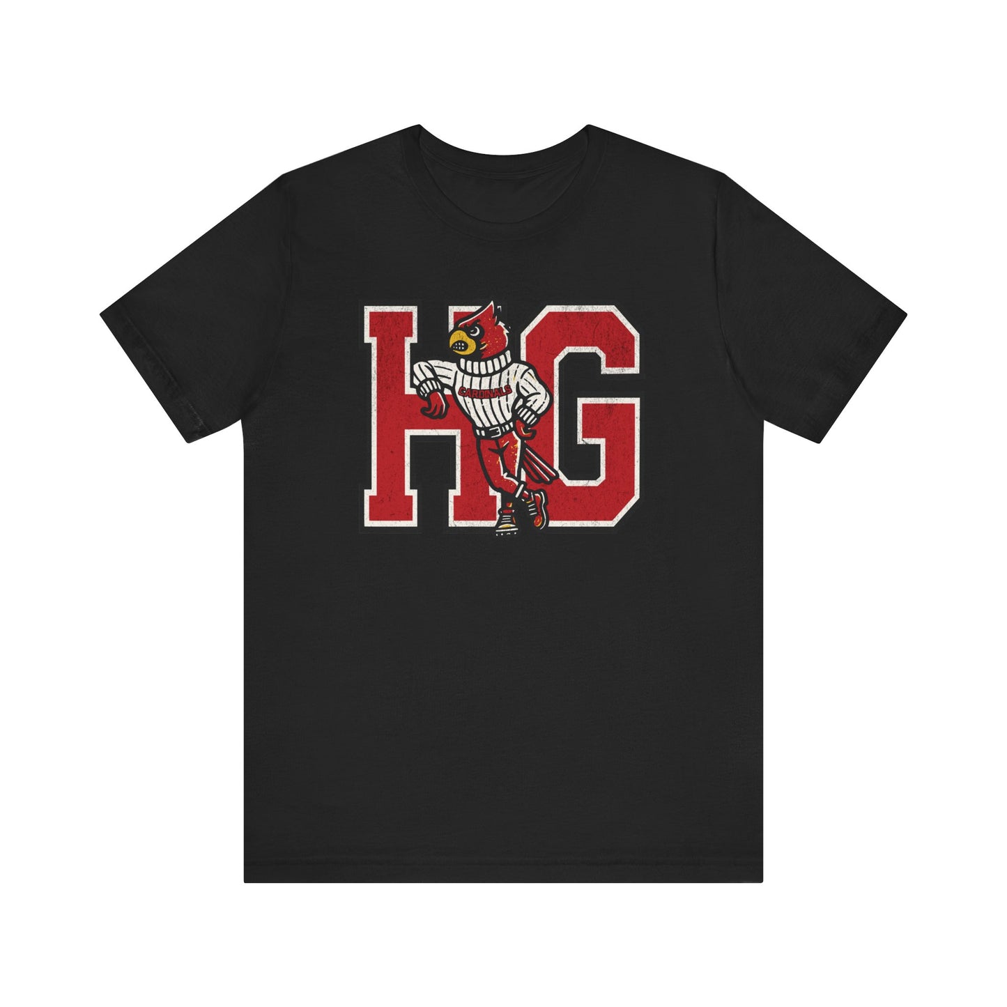 Vintage Cardinal HG - Bella + Canvas Short Sleeve Tee