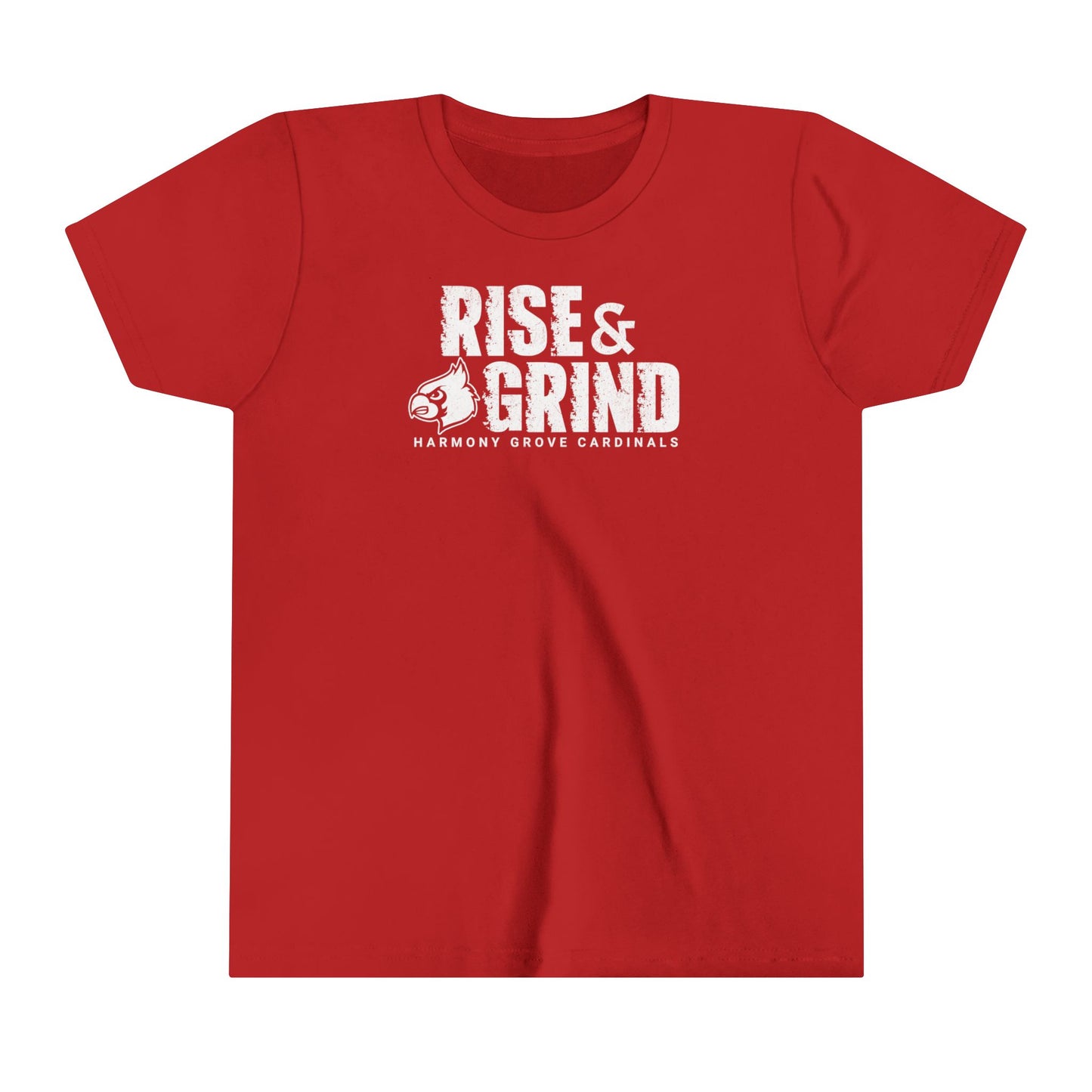 Vintage Rise and Grind - Bella + Canvas Youth Tee