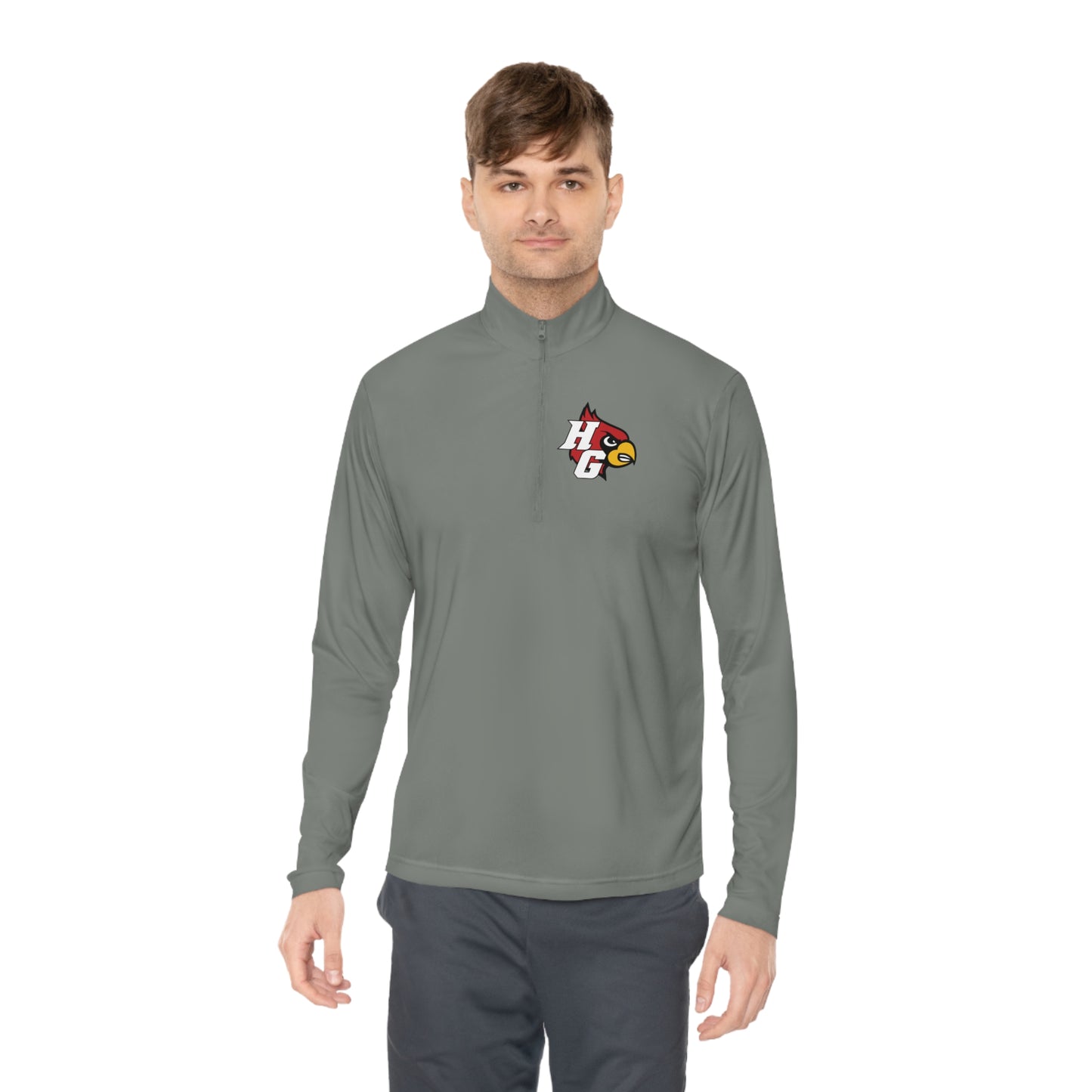 HG Cardinal Logo - Unisex Quarter-Zip Pullover