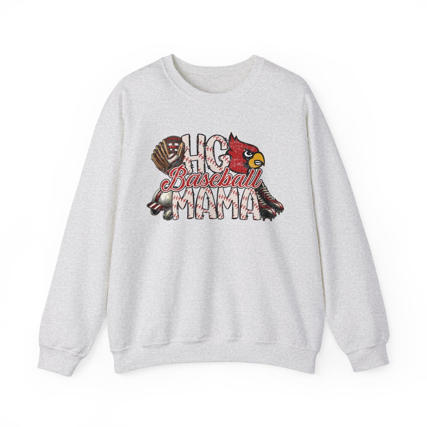 HG Baseball Mama - Unisex Heavy Blend™ Crewneck Sweatshirt