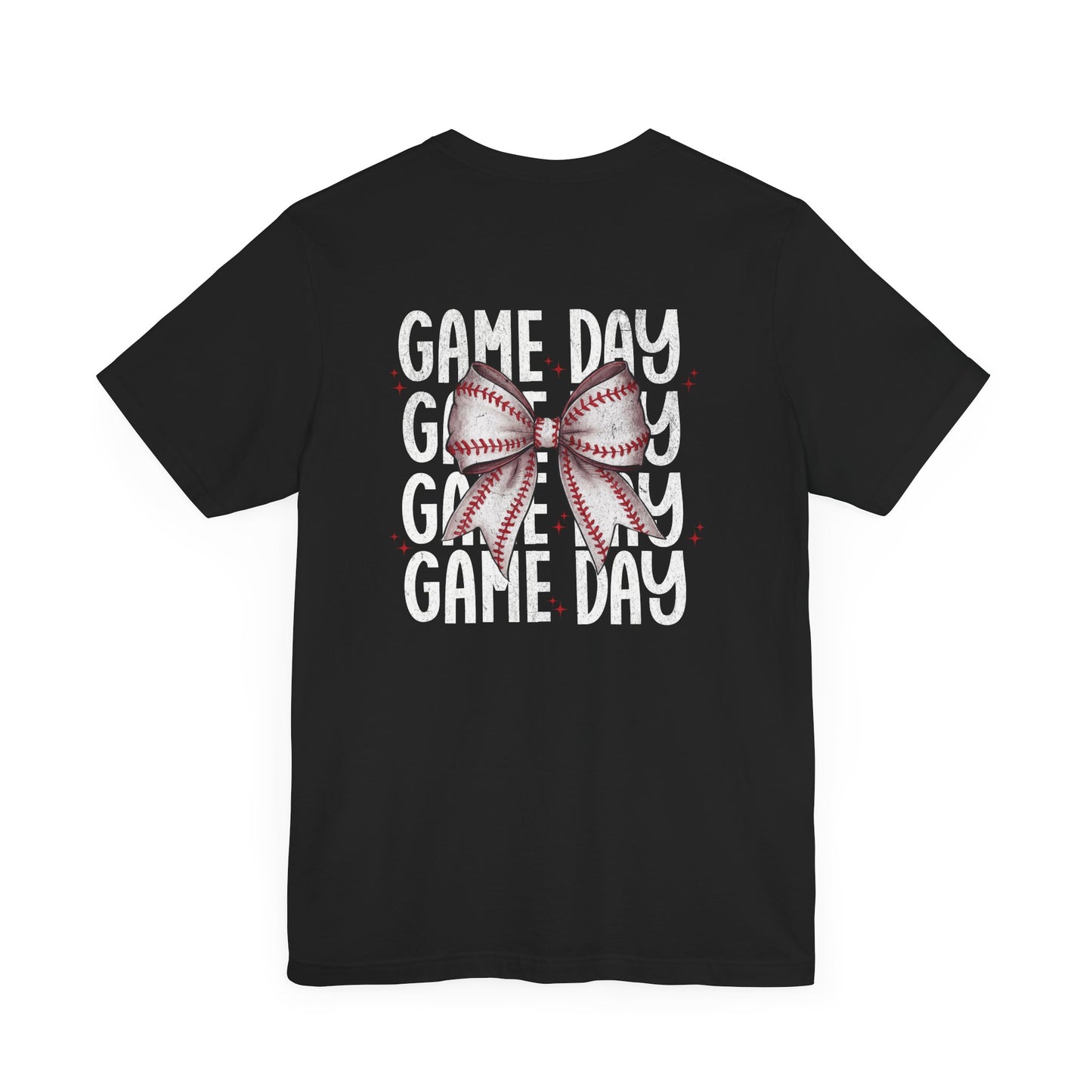 Game Day Baseball Coquette - Bella + Canvas Short Sleeve Tee