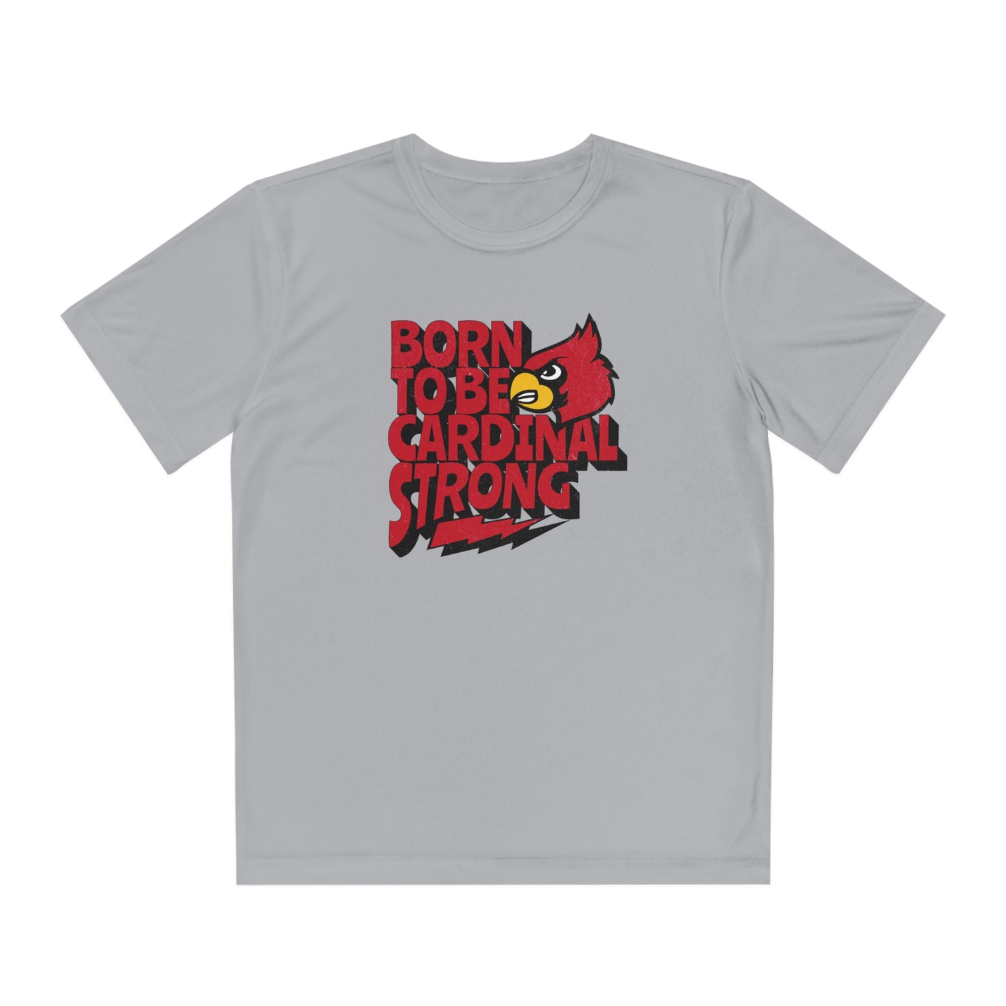 Born to Be Cardinal Strong - Youth Sport-Tek® Competitor™ Tee