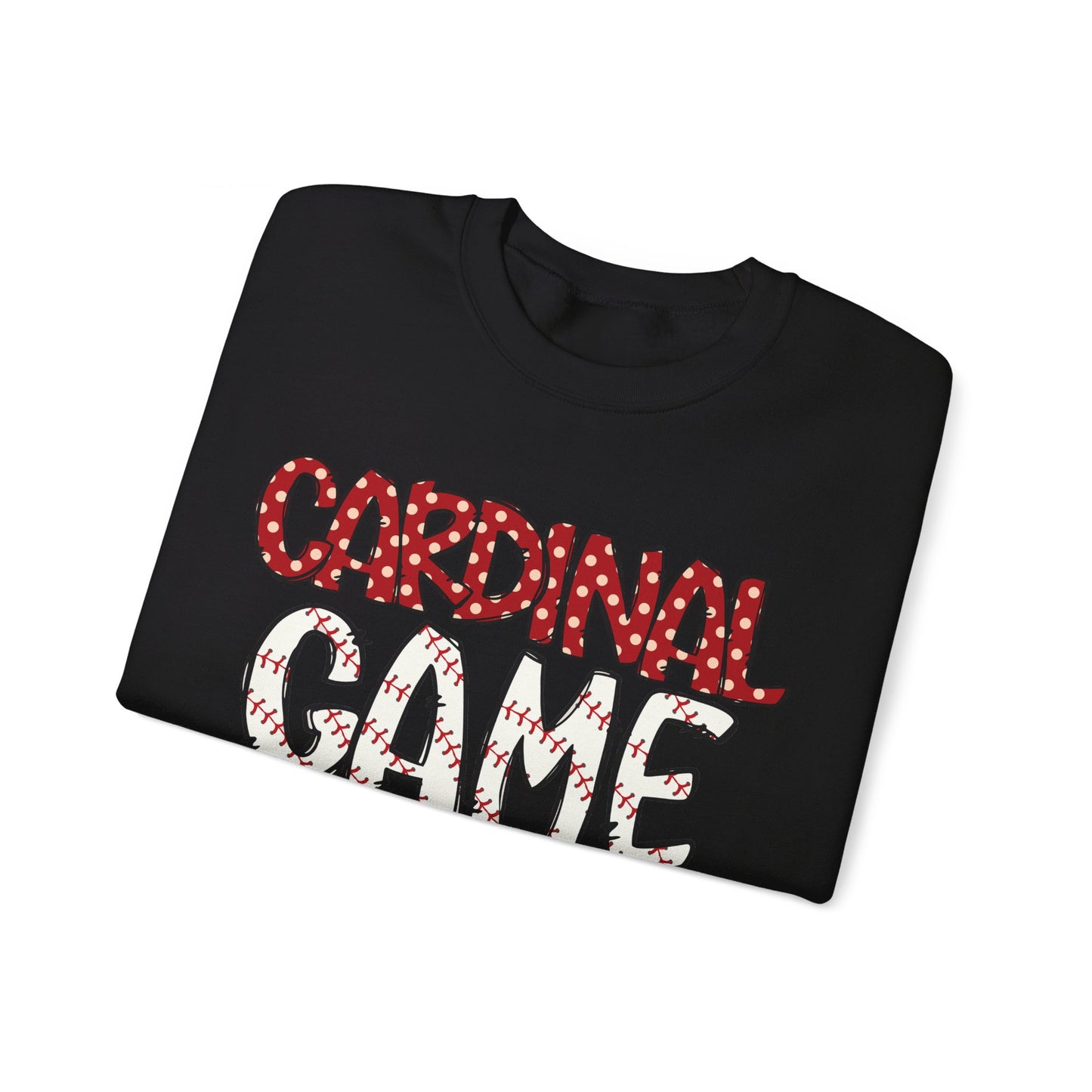 Cardinal Baseball Game Day - Unisex Heavy Blend™ Crewneck Sweatshirt