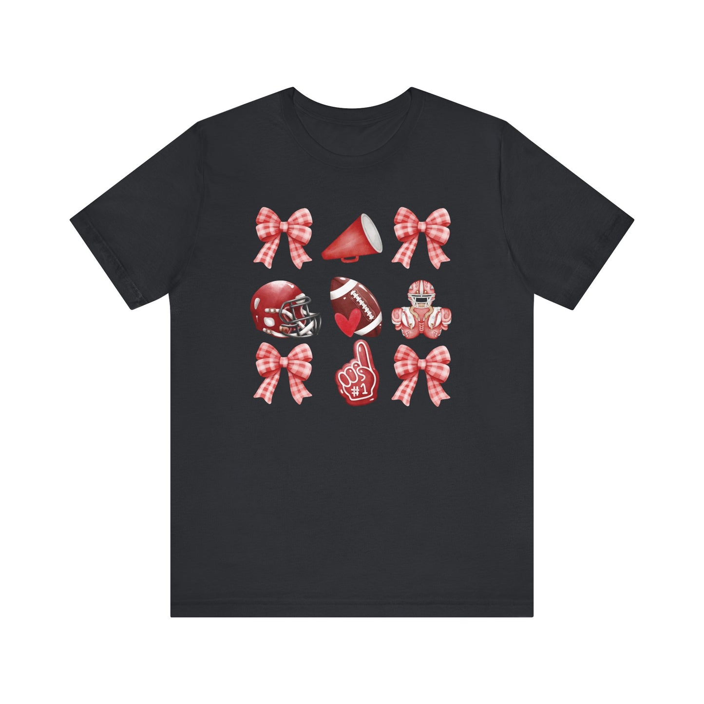 Football Coquette - Bella + Canvas Short Sleeve Tee