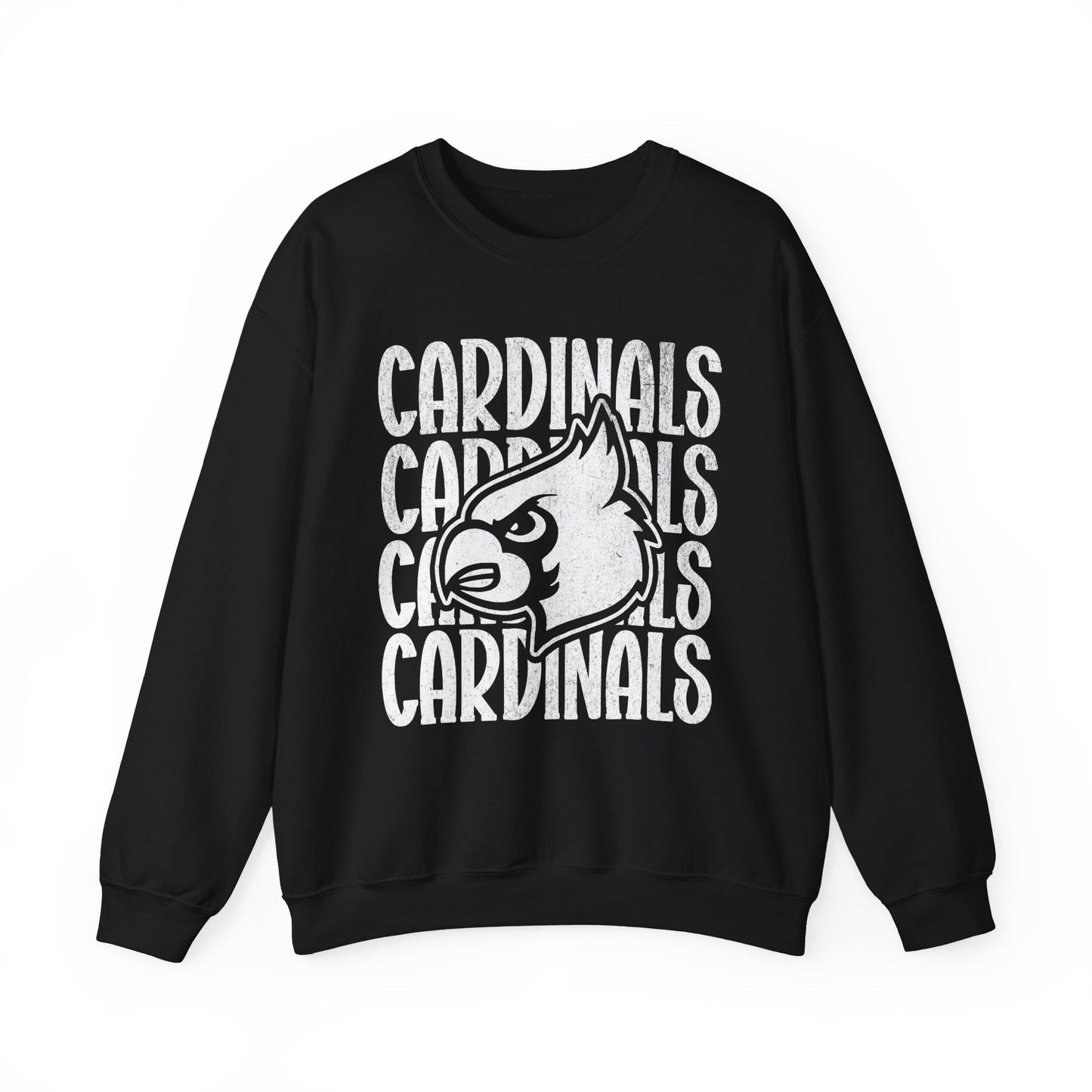 Vintage Cardinals 4 - Unisex Heavy Blend™ Crewneck Sweatshirt