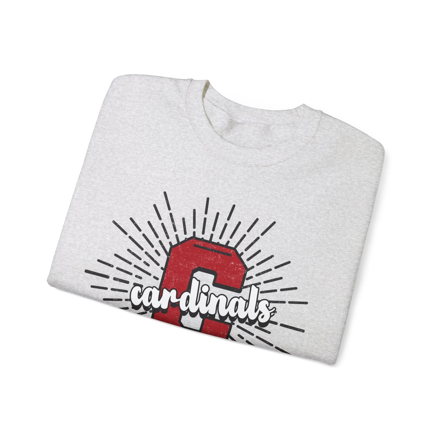 Cardinal Sunburst - Unisex Heavy Blend™ Crewneck Sweatshirt