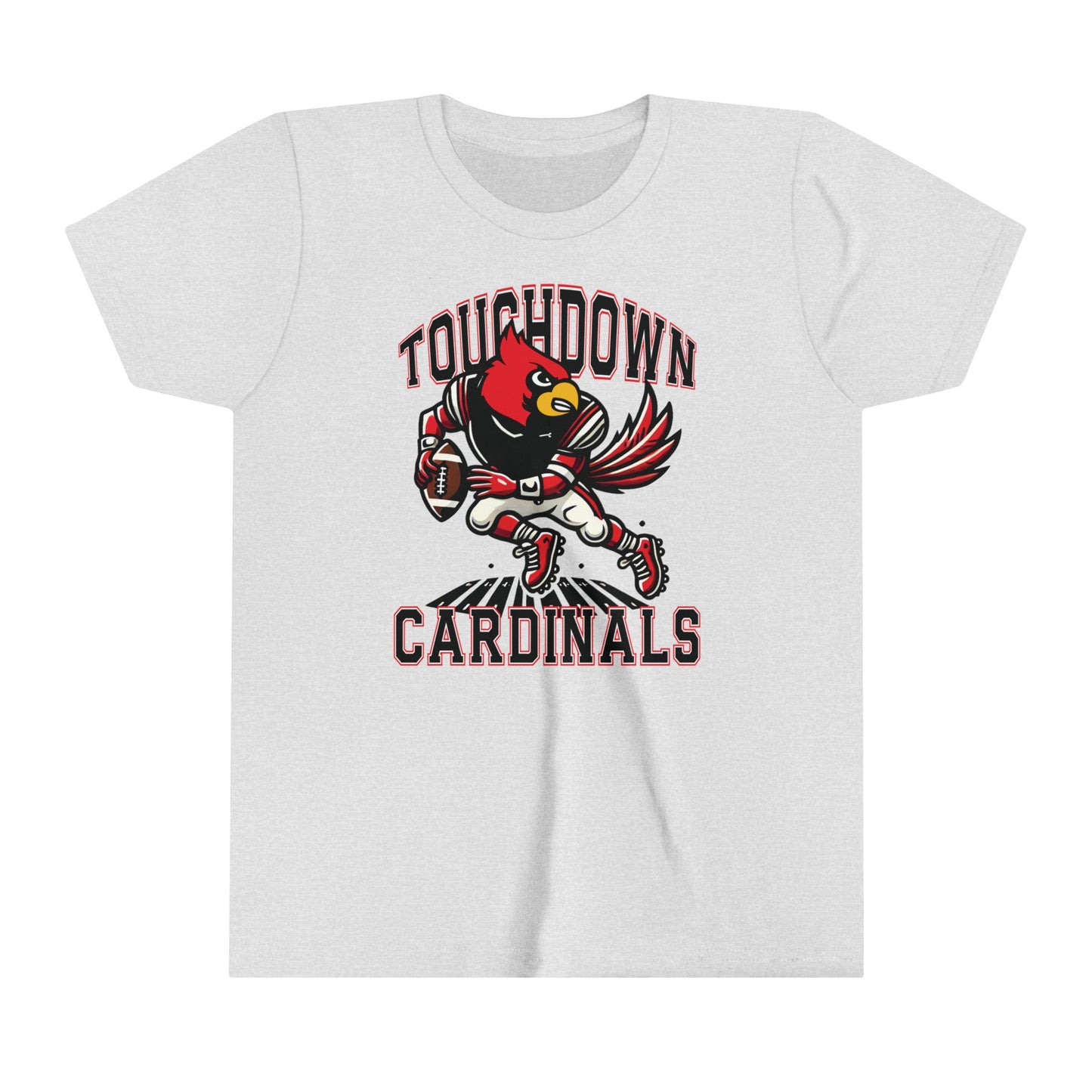 Touchdown Cardinals - Bella + Canvas Youth Tee