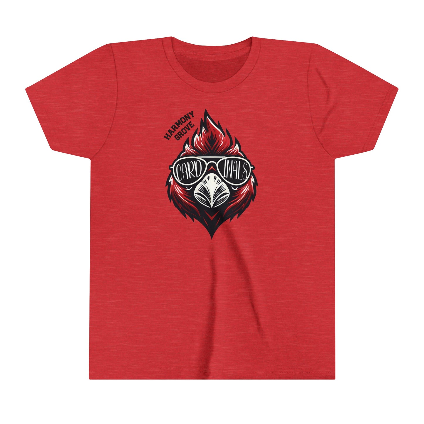 Harmony Grove Cardinals Sunglasses - Bella + Canvas Youth Tee