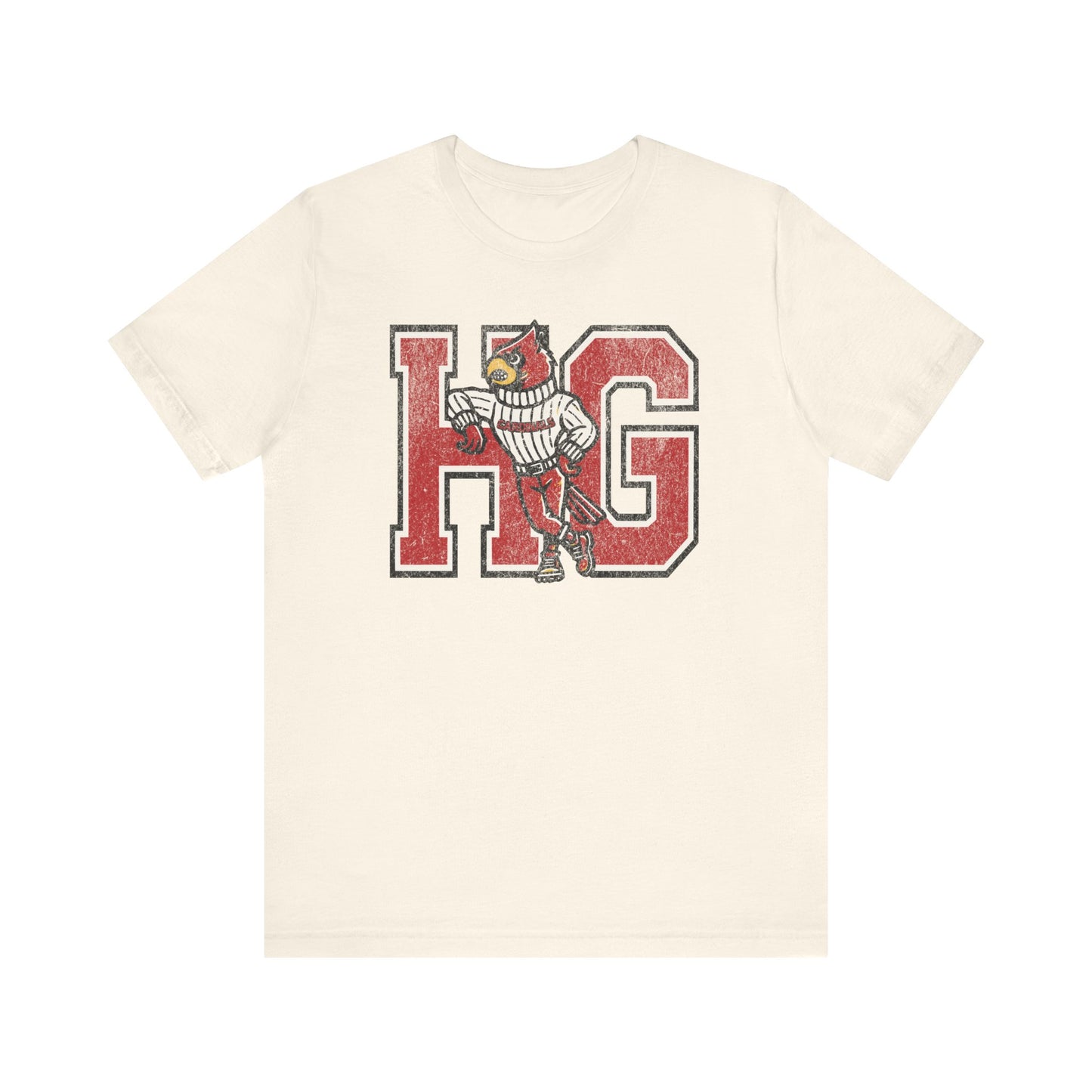 Vintage Cardinal HG - Bella + Canvas Short Sleeve Tee