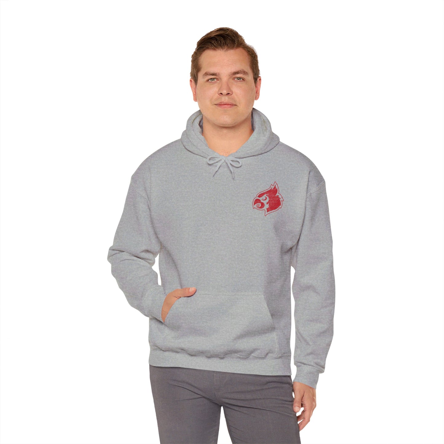 Vintage HG Game Day Football - Unisex Heavy Blend™ Hooded Sweatshirt