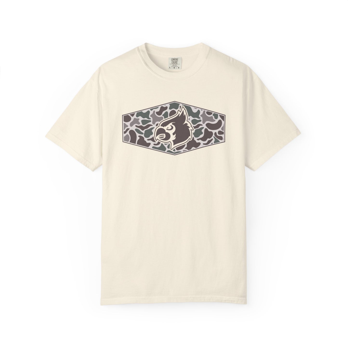 Old School Camo HG Cardinals Inset - Comfort Colors T Shirt
