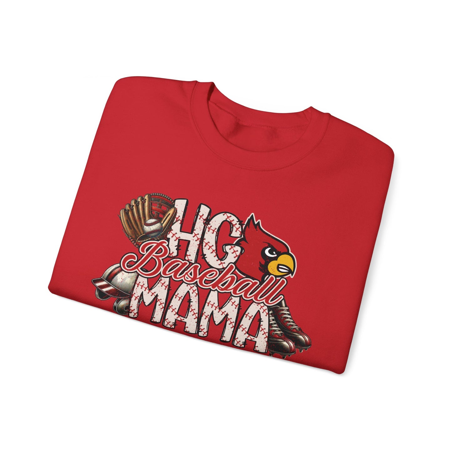 HG Baseball Mama - Unisex Heavy Blend™ Crewneck Sweatshirt