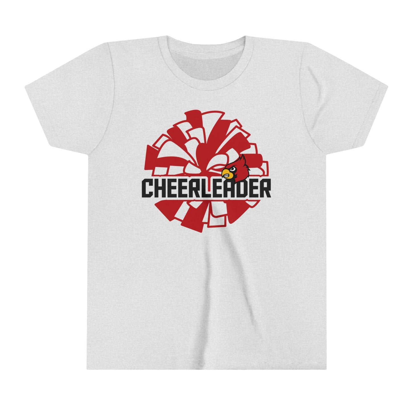 HG Cheer Leader Pom Pom - Bella + Canvas Youth Tee