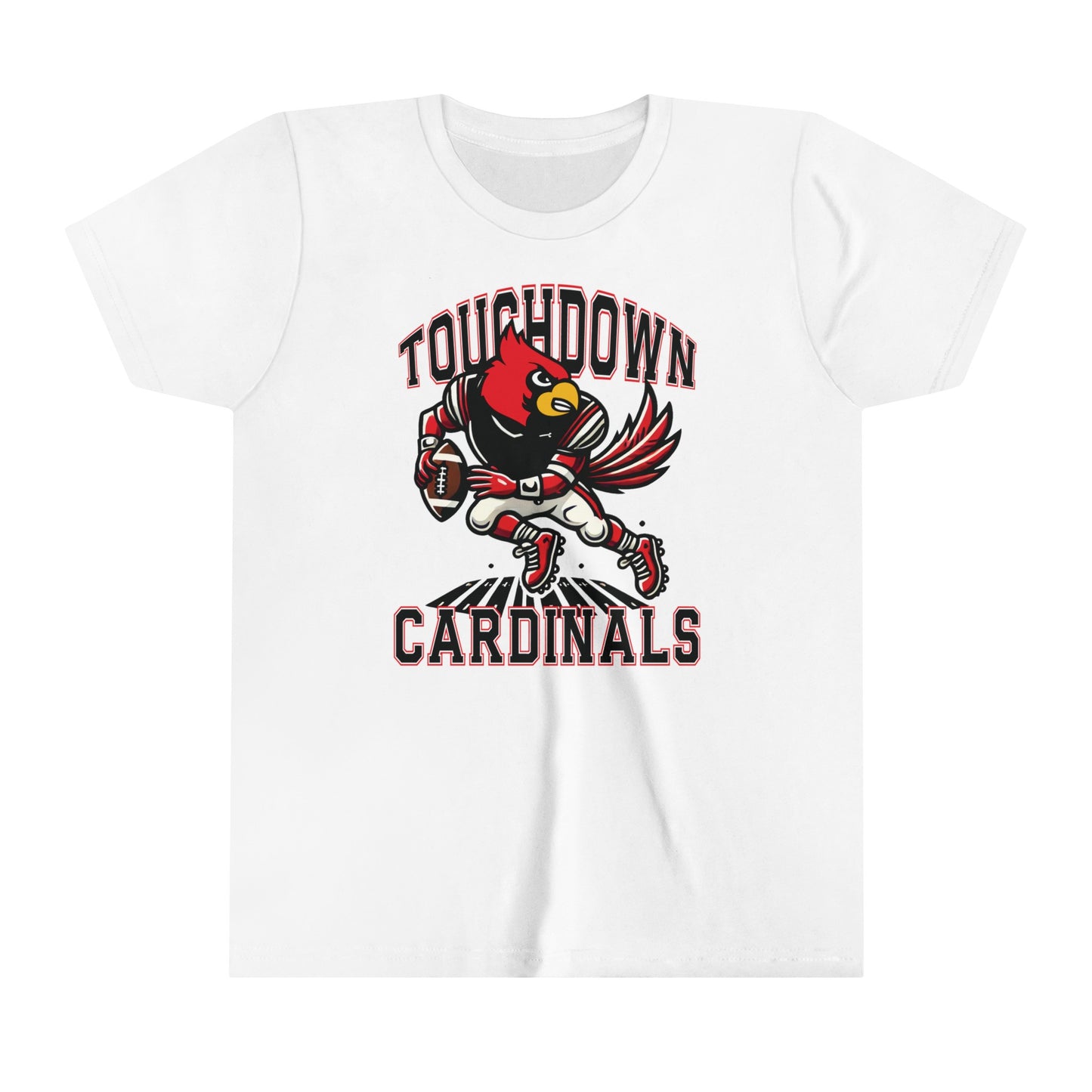 Touchdown Cardinals - Bella + Canvas Youth Tee