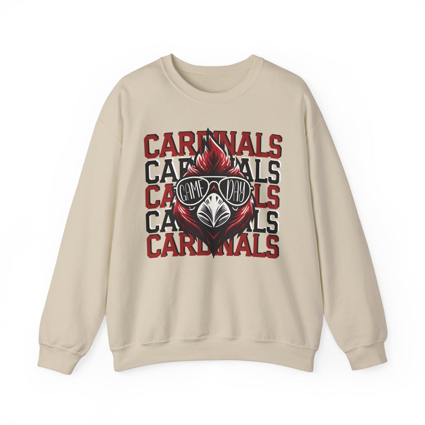 Cardinals Game Day Sunglasses - Unisex Heavy Blend™ Crewneck Sweatshirt