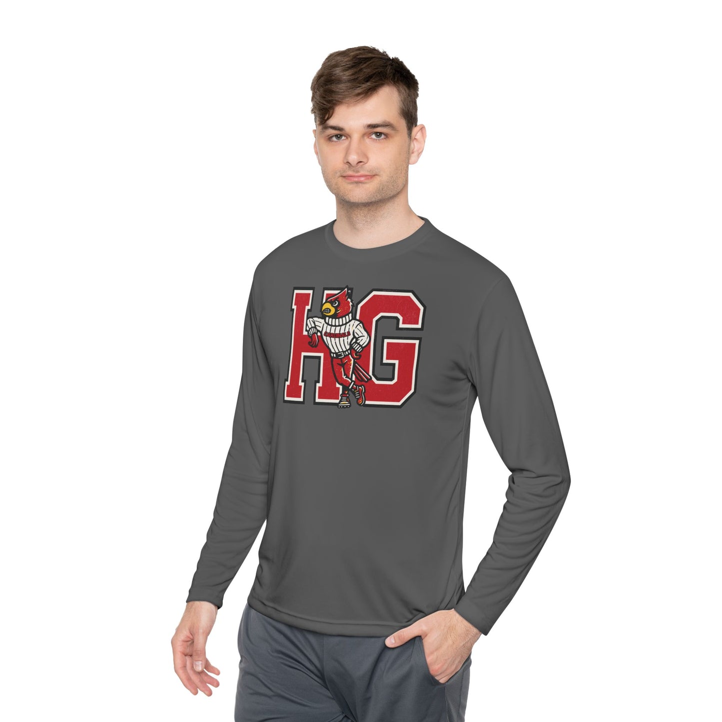 Vintage HG Cardinal - Dryfit Long Sleeve Tee