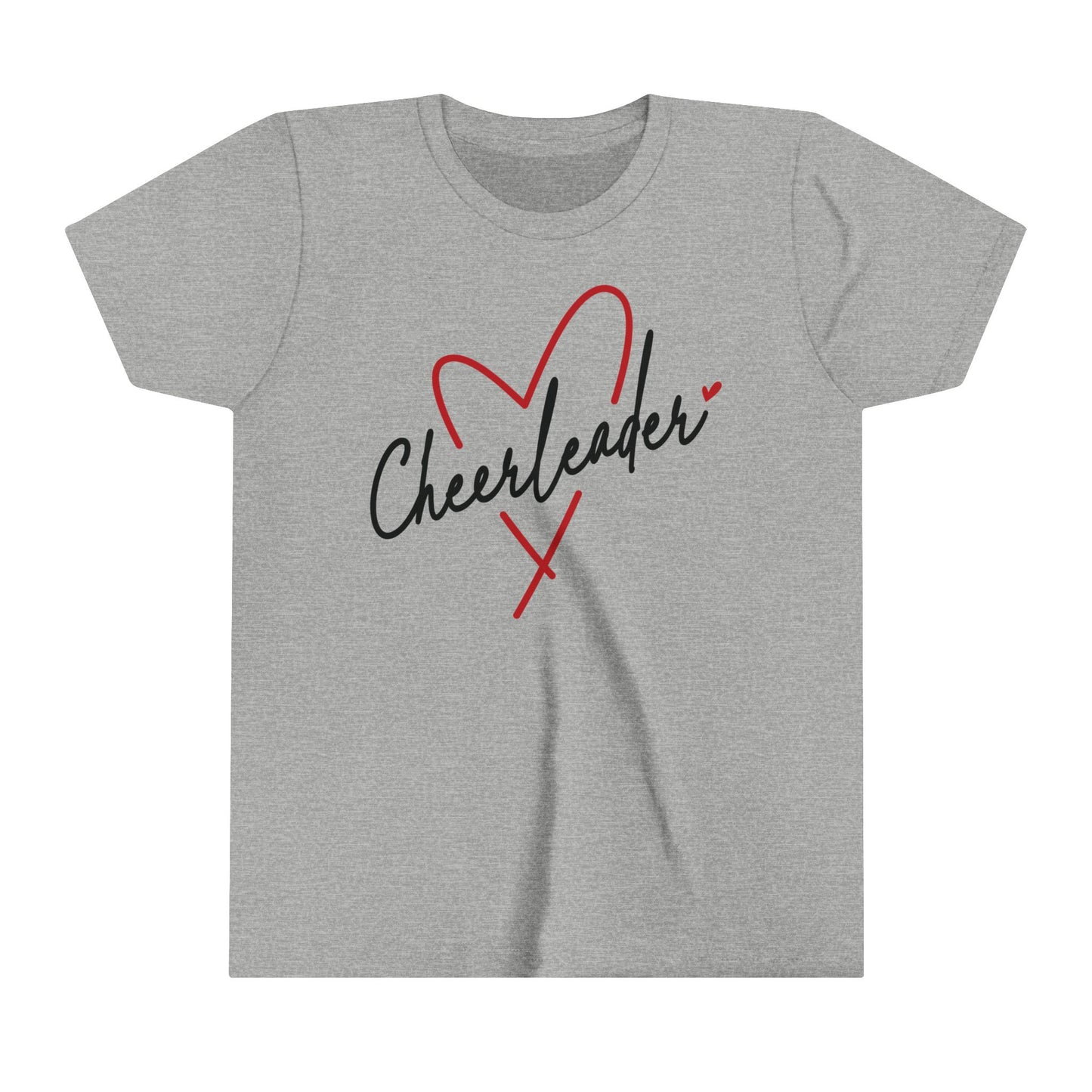 Cheerleader Heart - Bella + Canvas Youth Tee