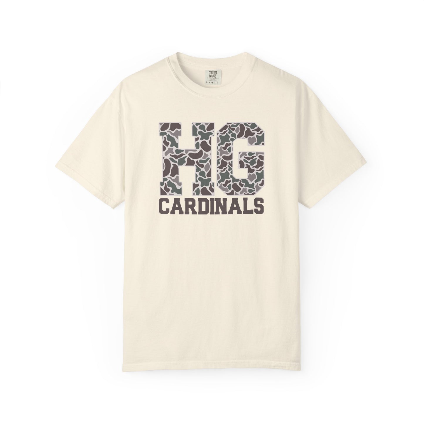 Old School Camo HG Cardinals - Comfort Colors T Shirt