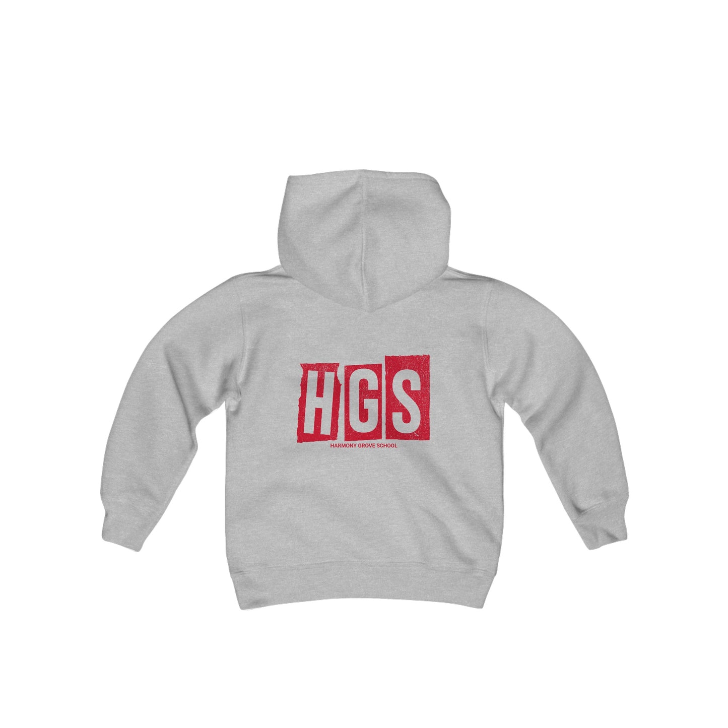 Vintage Cardinal + HGS - Youth Heavy Blend Hooded Sweatshirt