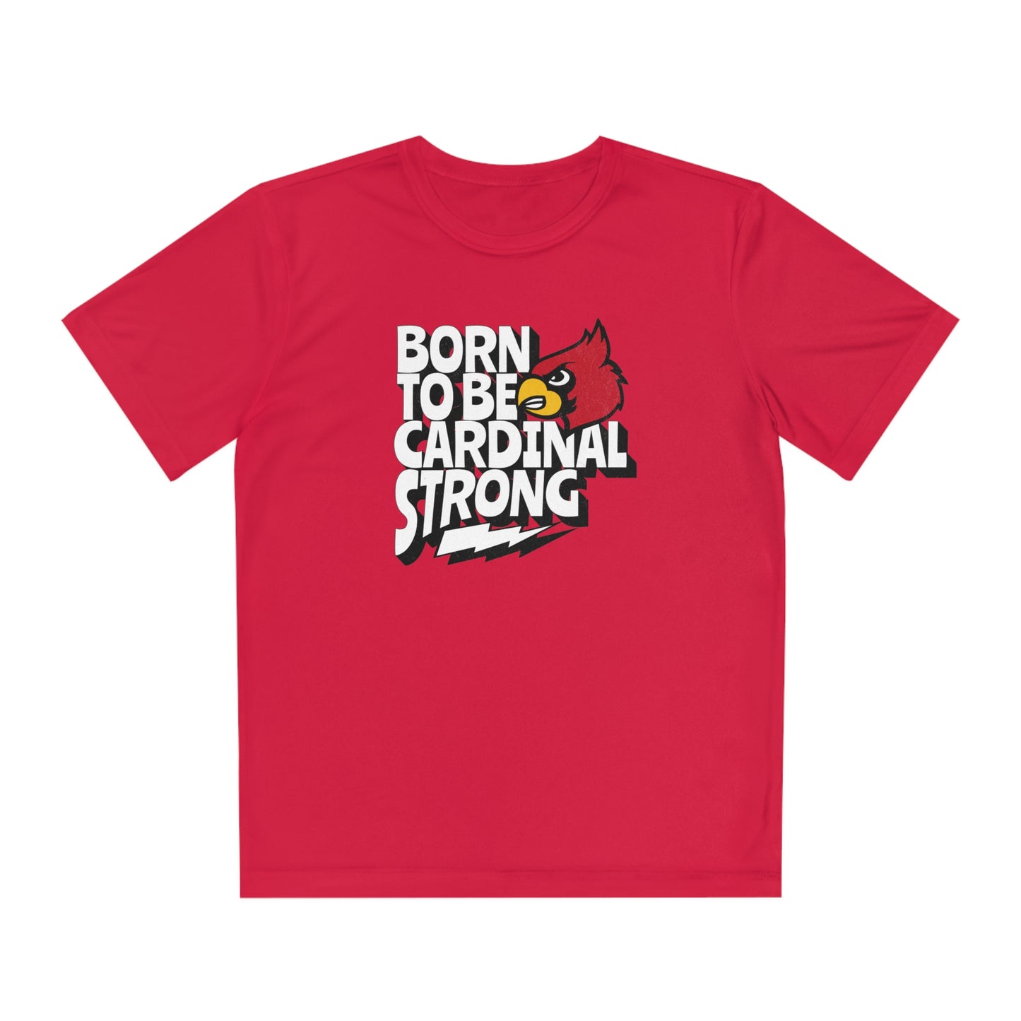 Born to Be Cardinal Strong - Youth Sport-Tek® Competitor™ Tee