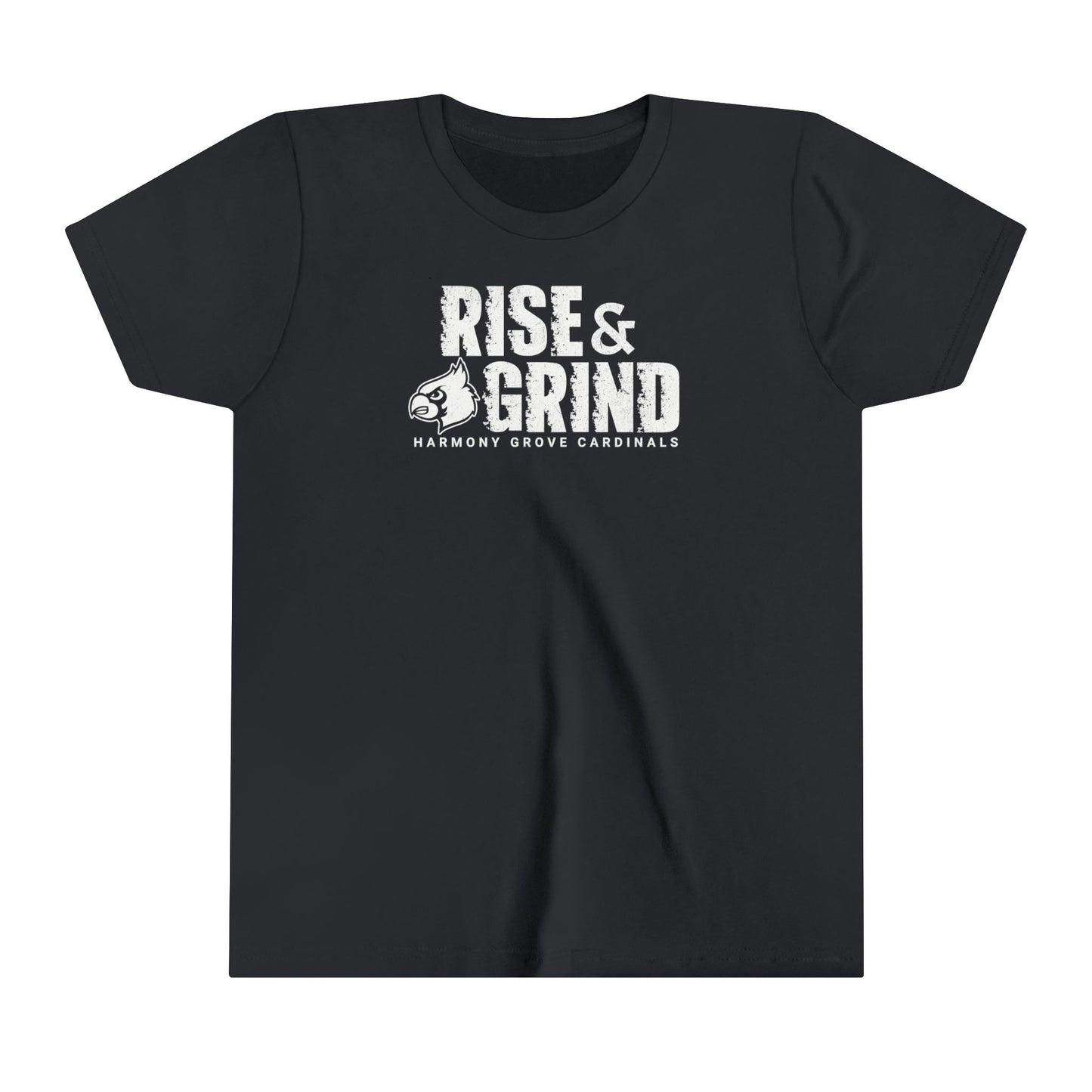 Vintage Rise and Grind - Bella + Canvas Youth Tee
