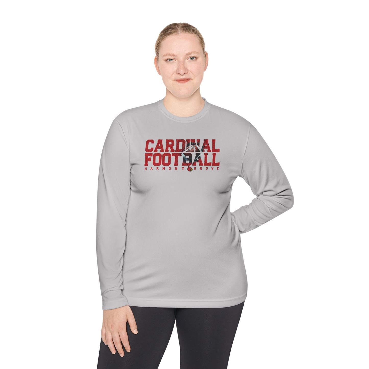 Cardinal Football HG - Dryfit Long Sleeve Tee