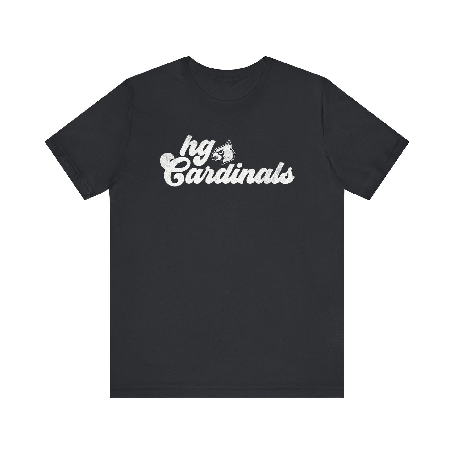 Vintage HG Cardinals - Bella + Canvas Short Sleeve Tee
