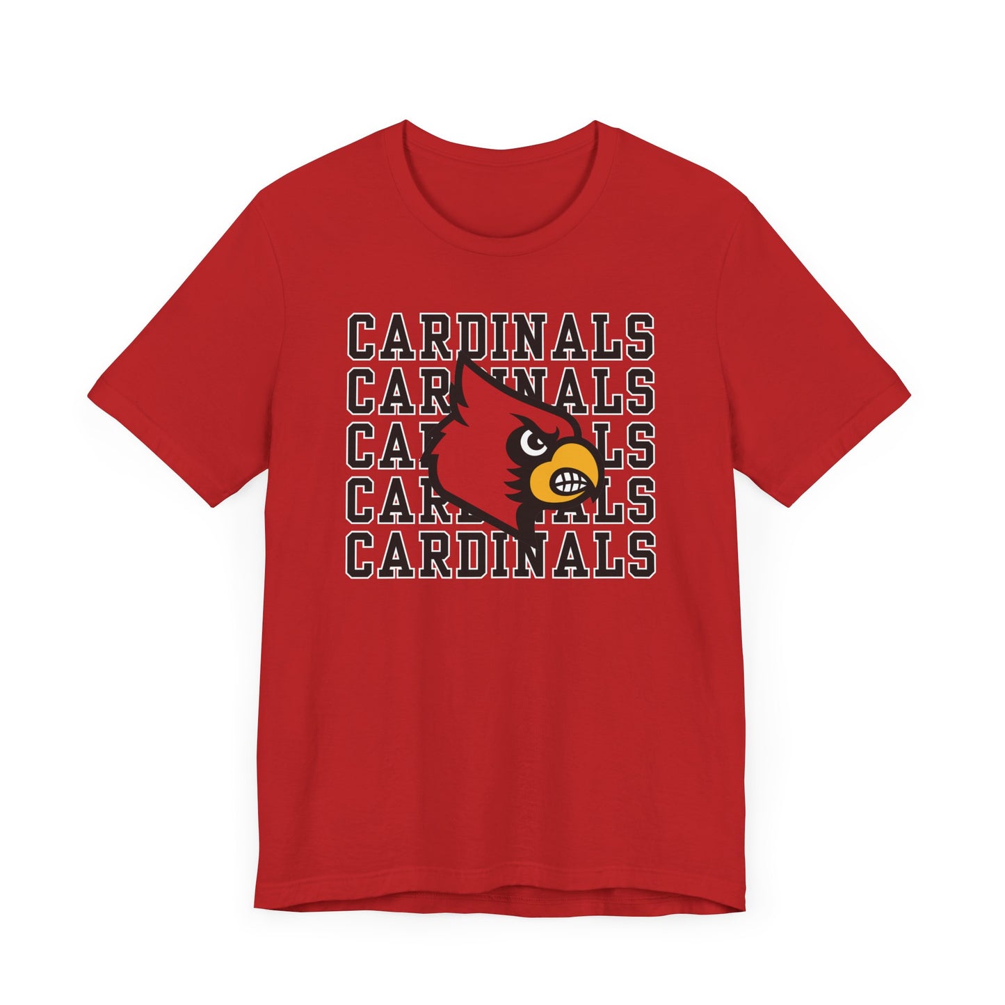 Cardinals, Cardinals - Bella + Canvas Short Sleeve Tee
