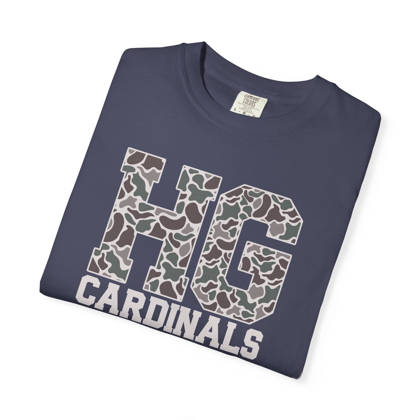 Old School Camo HG Cardinals - Comfort Colors T Shirt