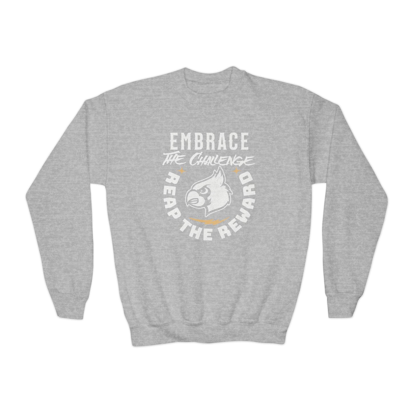 Embrace the Challenge - Youth Crew Sweatshirt